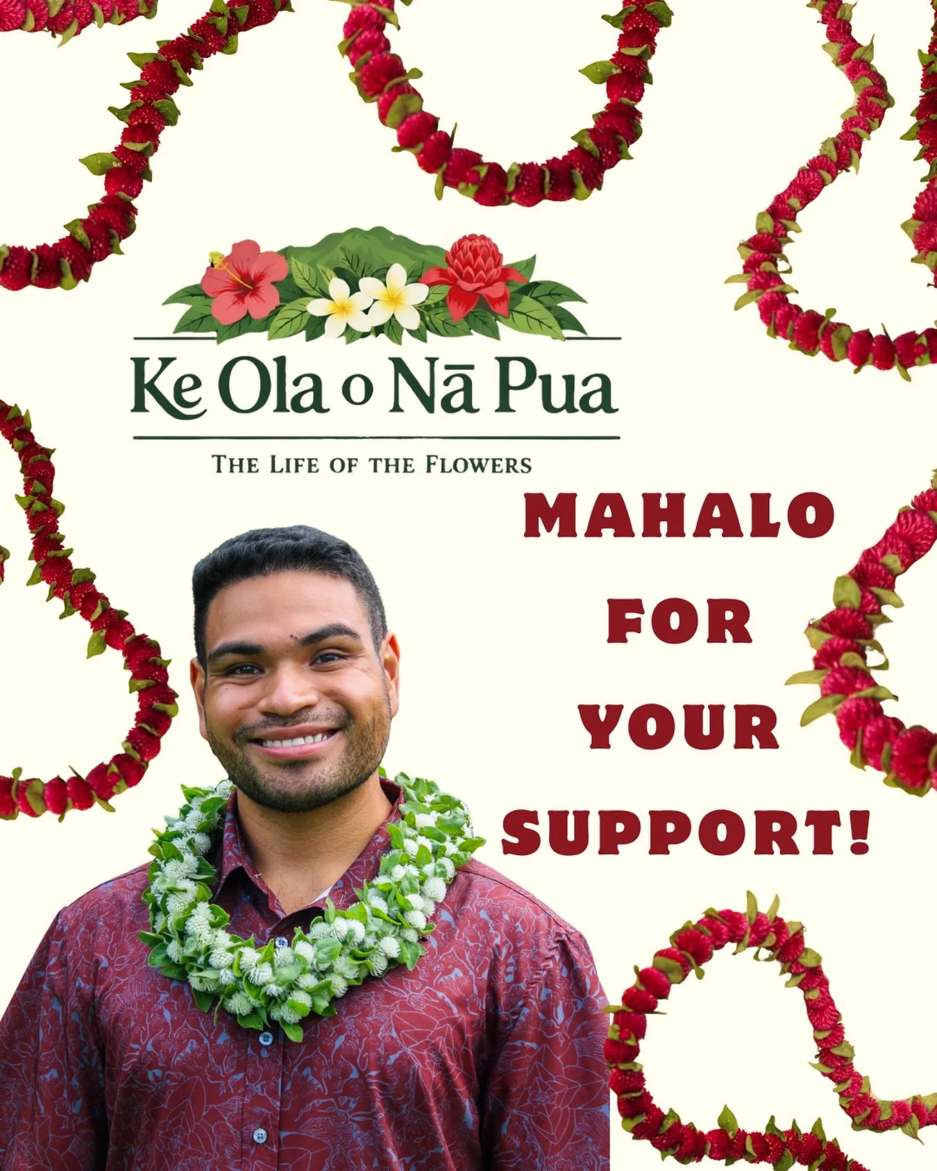 I am beyond grateful for all of the support I&rsquo;ve received so far &mdash; whether it be orders or kind words. Mahalo. Mahalo nui loa. 

Pre-orders are always open. Please reach out for any inquiries. 

www.keolaonapua.com