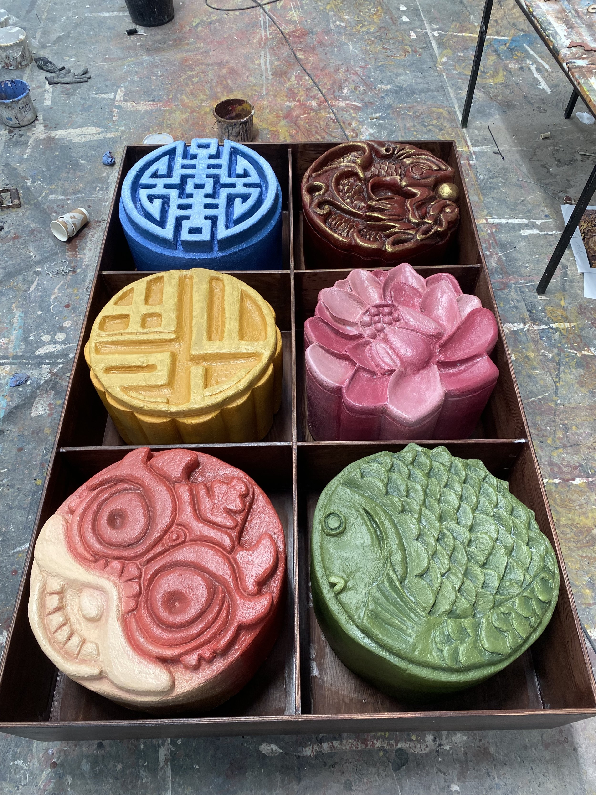 Finished Moon Cakes