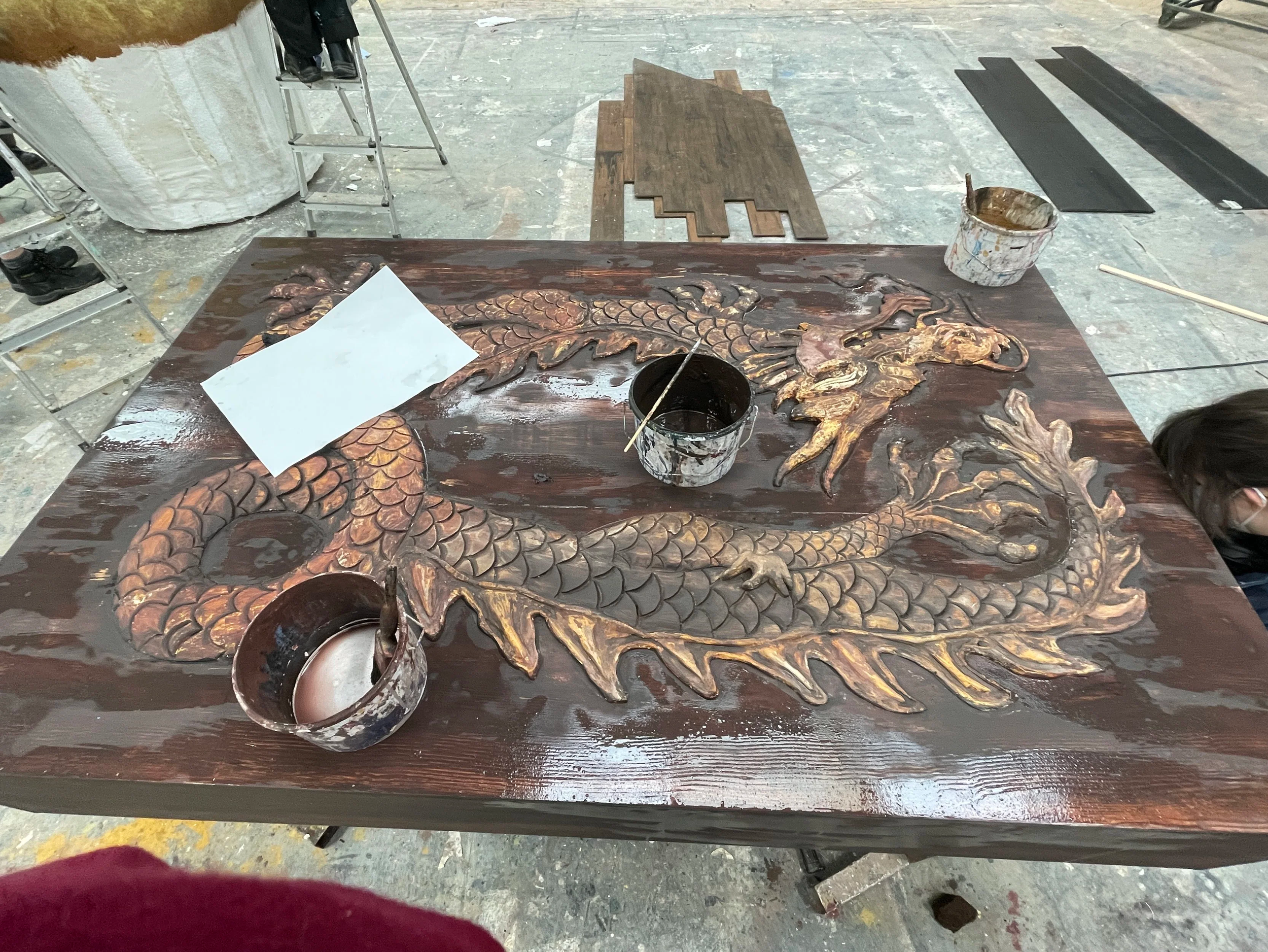Wood Grain and Wash