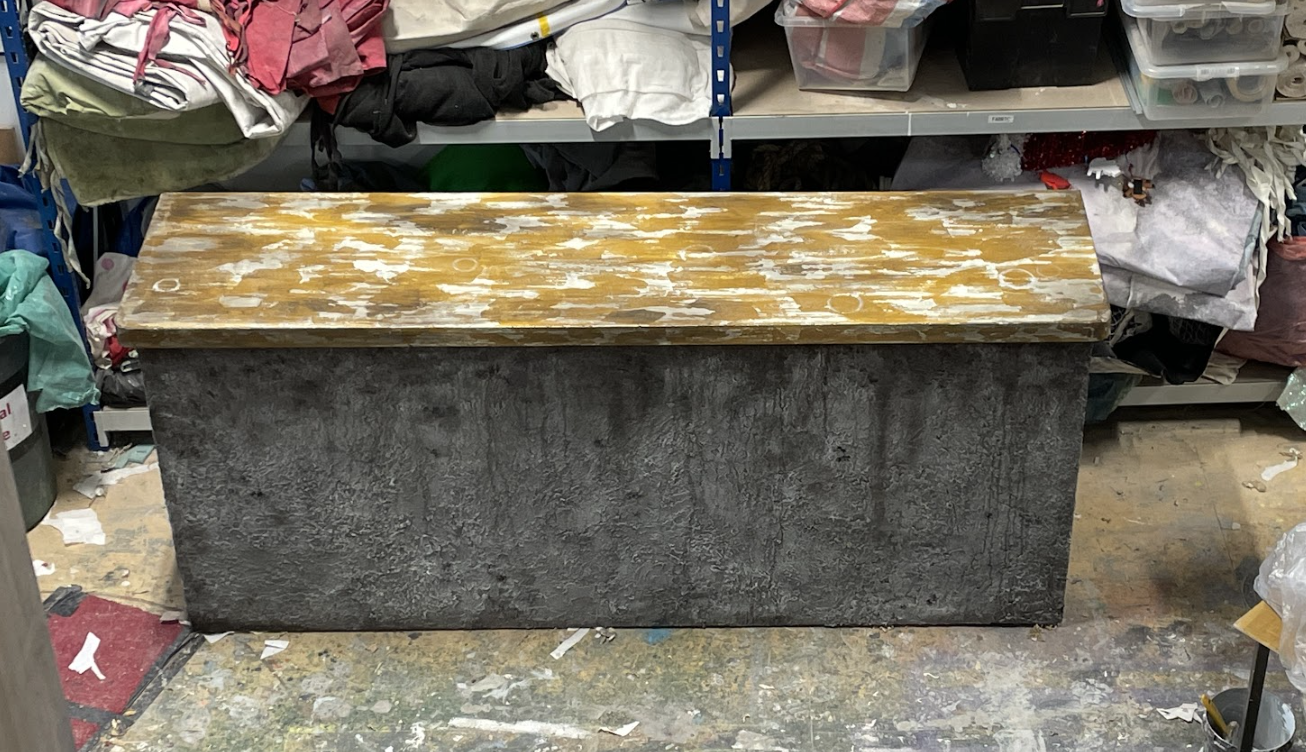 Aged Concrete Bar - Latex, Idendon, Bonding Coat Plaster, Roscos 