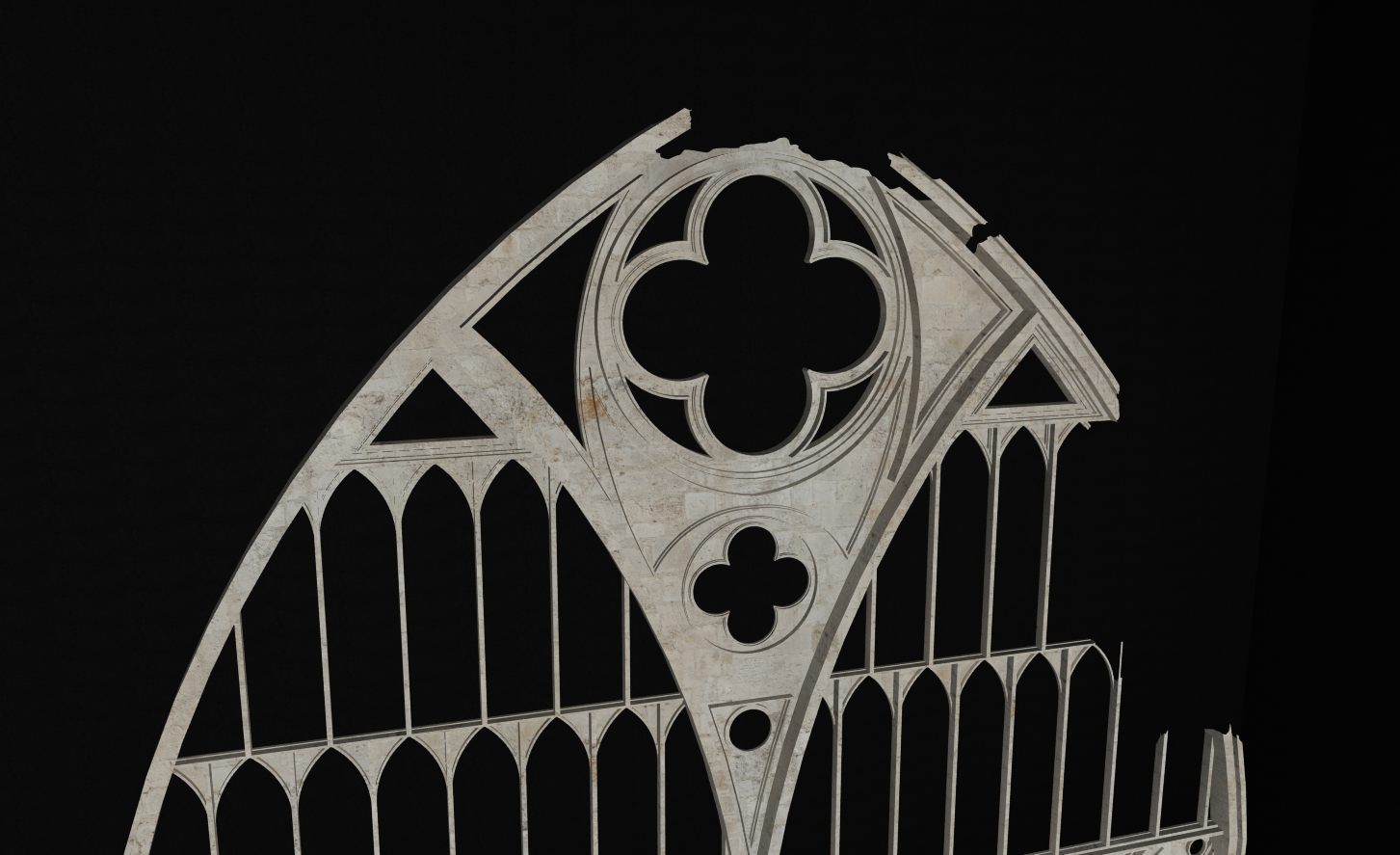 Church Glass Stain Window