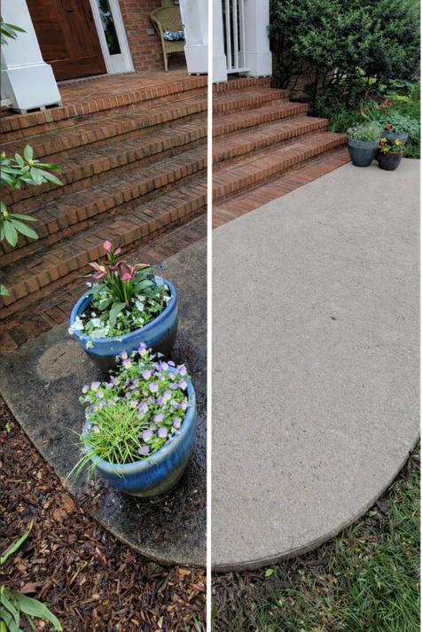 Walkway & Steps Pressure Washing