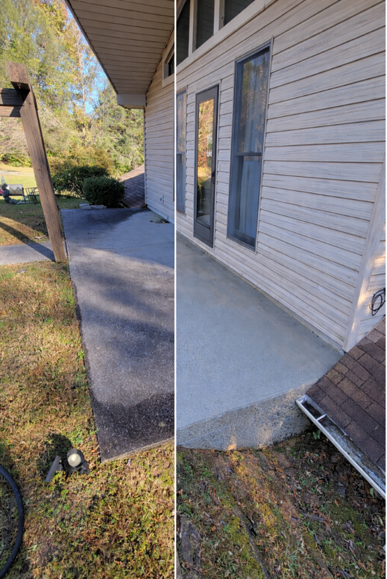 Patio Pressure Washing