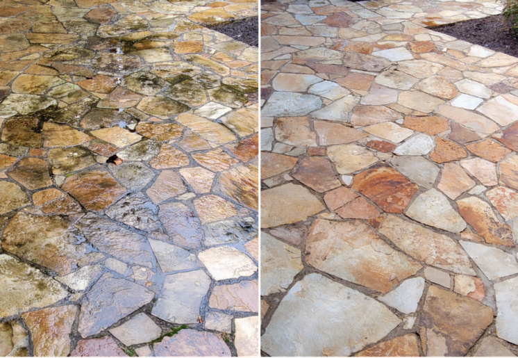 Patio Pressure Washing