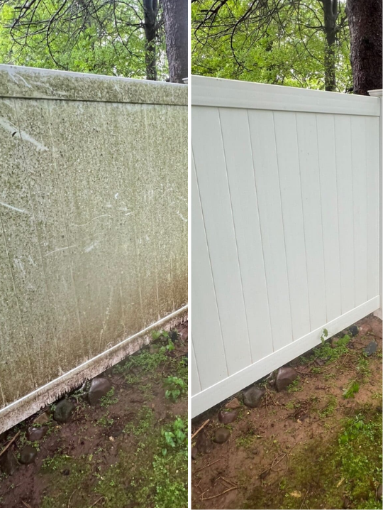 Fence Washing in fletcher NC