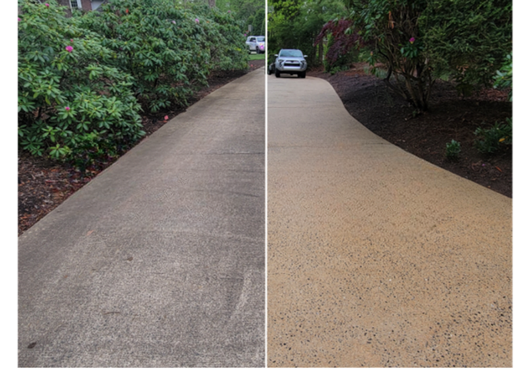 Driveway Pressure Washing