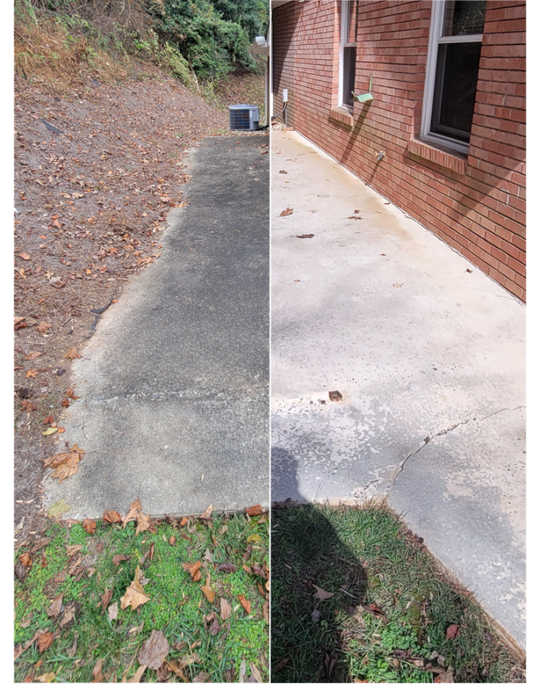 Patio Pressure Washing