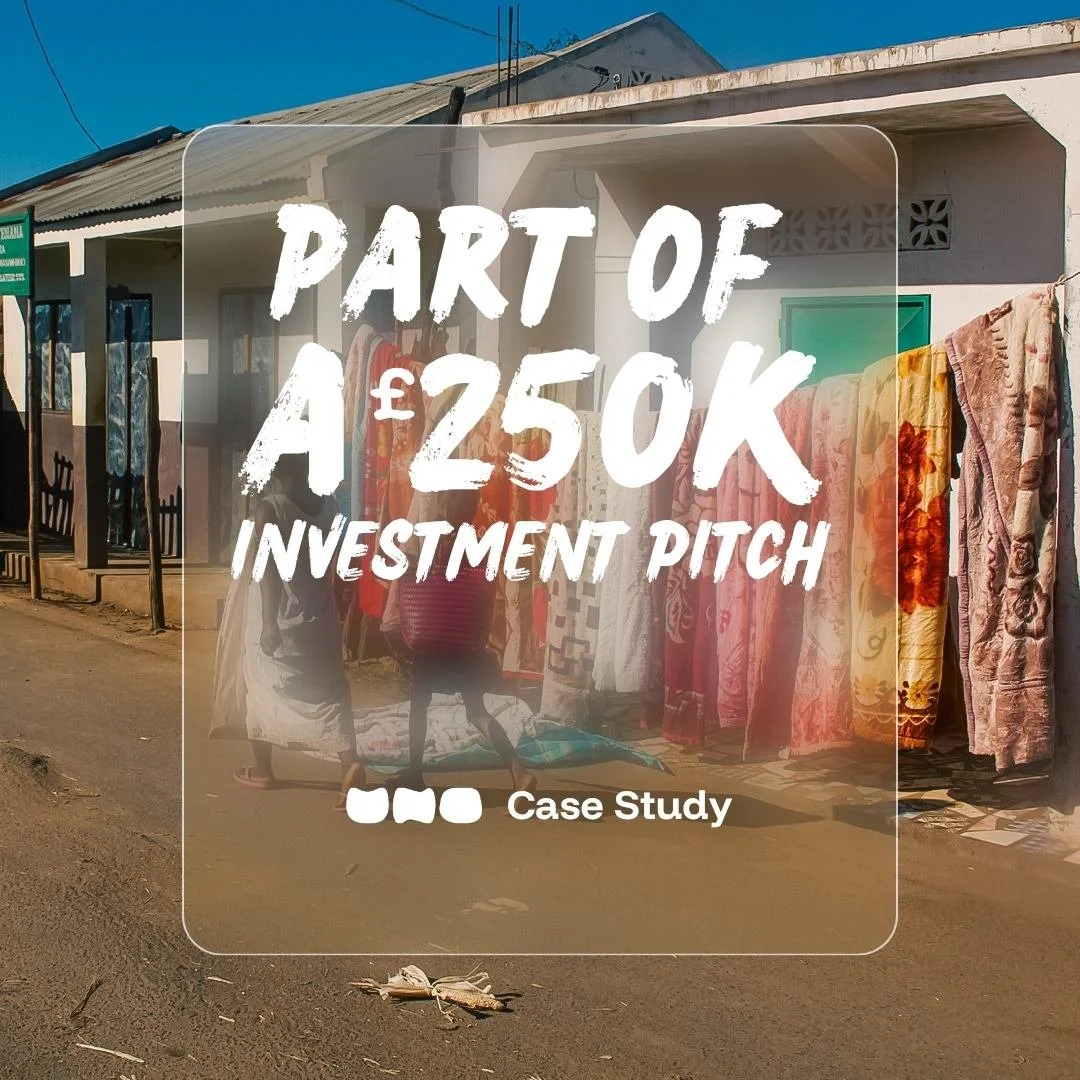  street scene with a house, hanging clothes, and a sidewalk in Madagascar - text overlaid stating "soul revolution festival" and "documentary production"