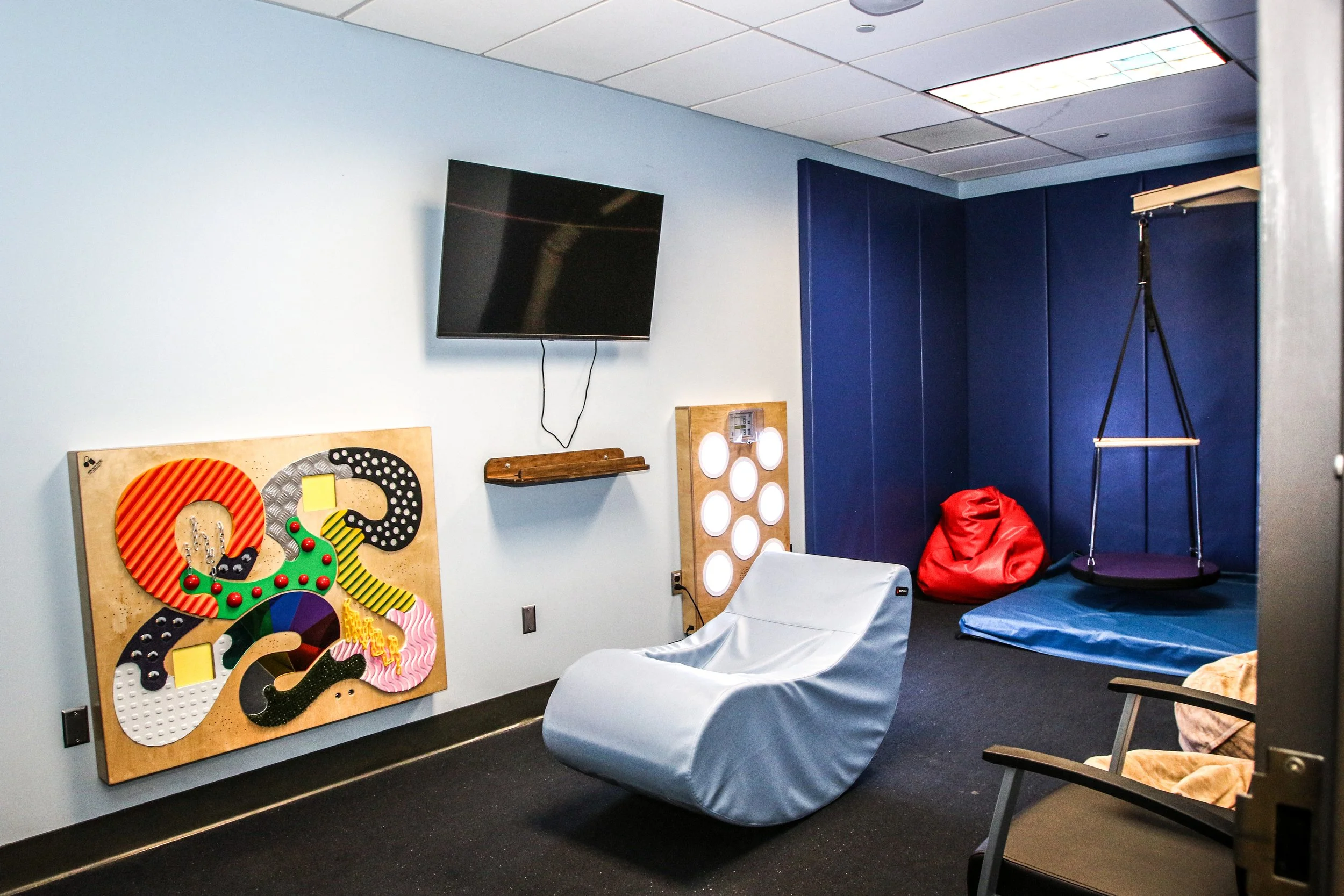 Image of multi-sensory room on Concourse F