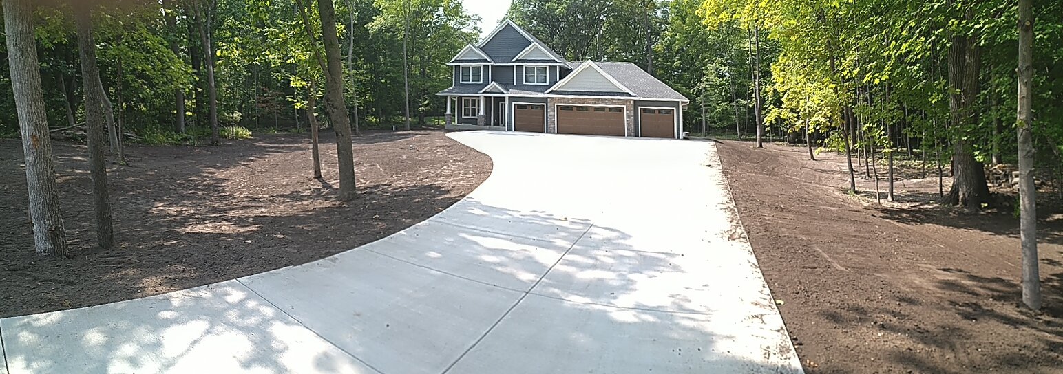 Hydroseeding services by Flygare Excavating in Annandale, Minnesota