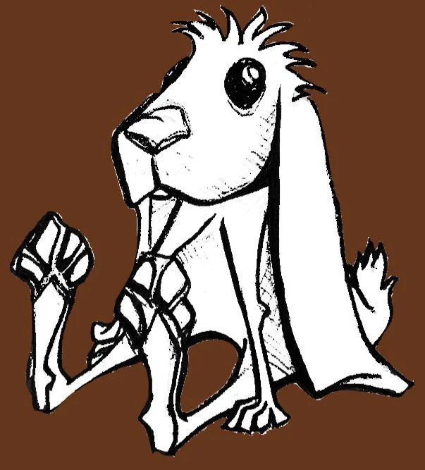 rabbit character sketch 