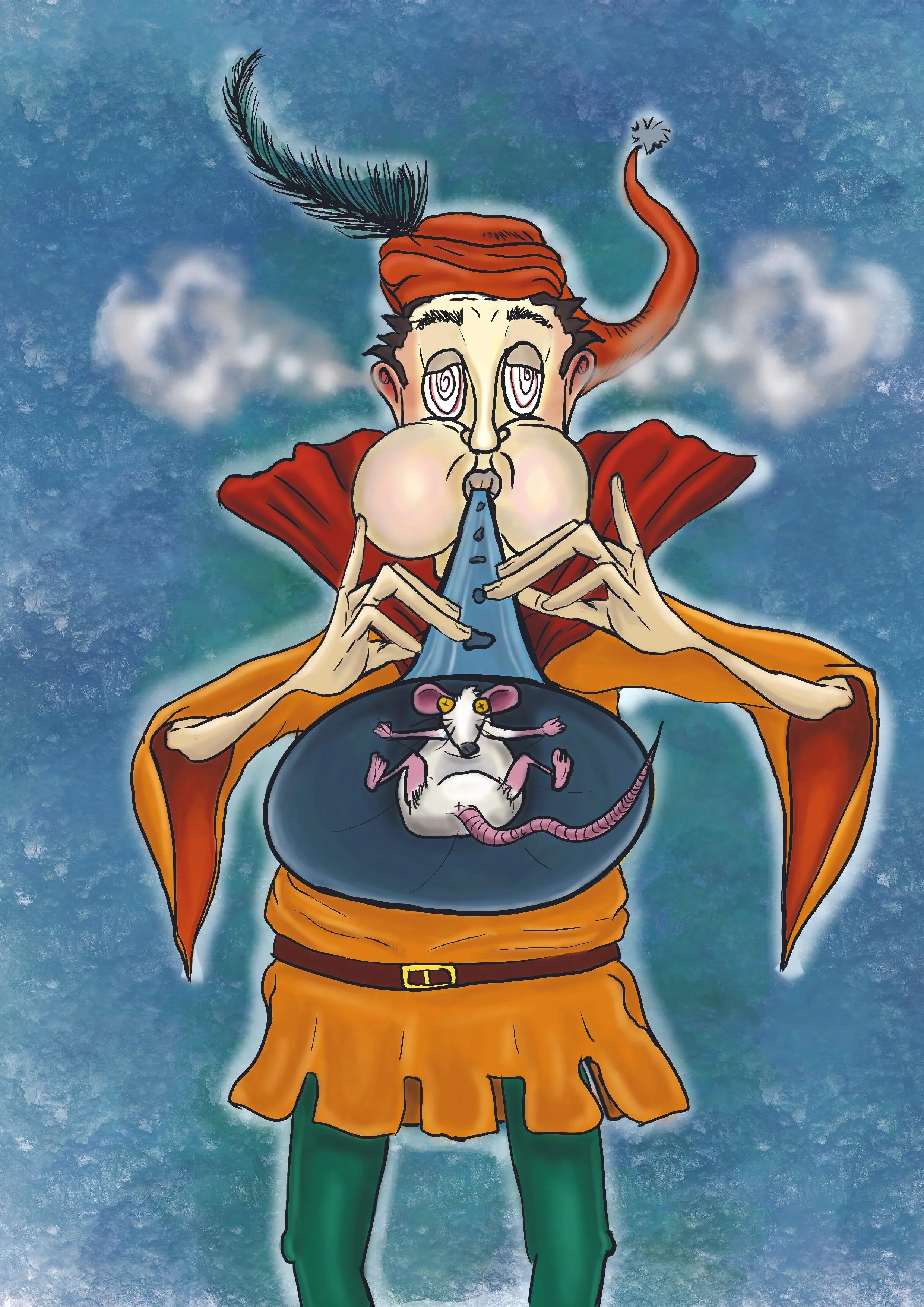 piped piper illustration