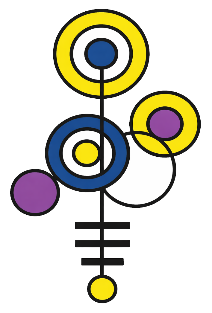 Spiritueel symbool voor verbinding met hogere dimensies, helende energie en energetische zuivering van het aura