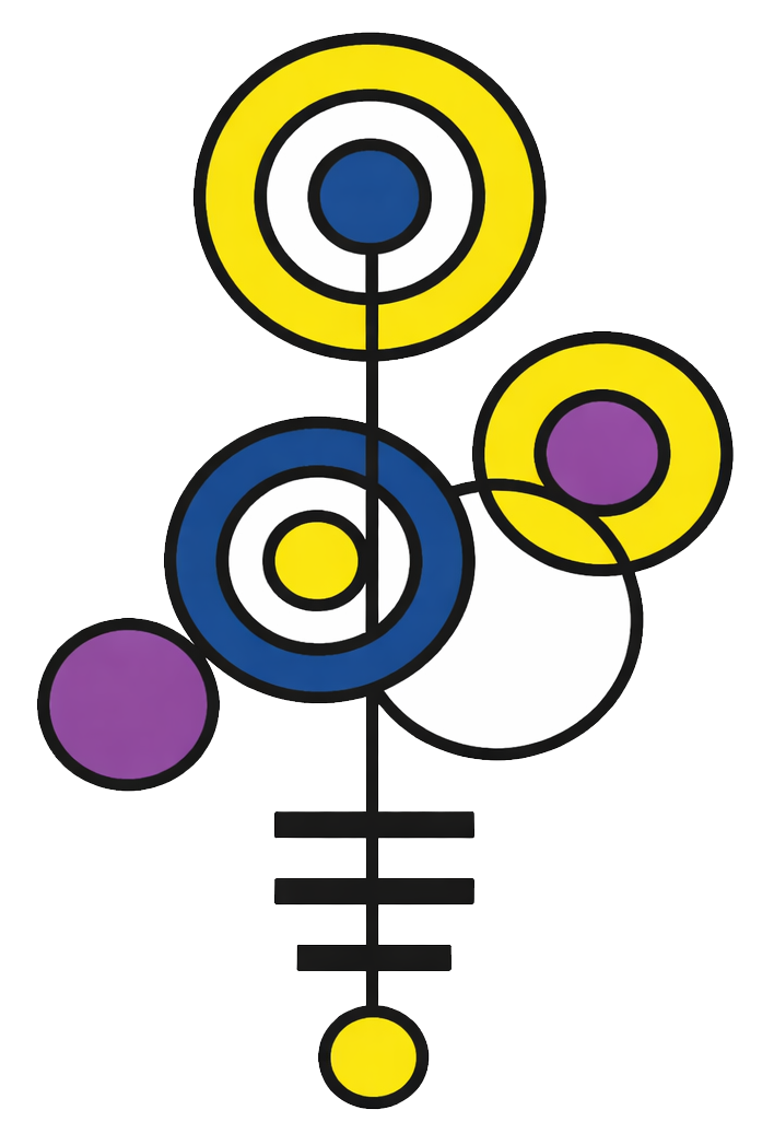 Spiritueel symbool voor verbinding met hogere dimensies, helende energie en energetische zuivering van het aura