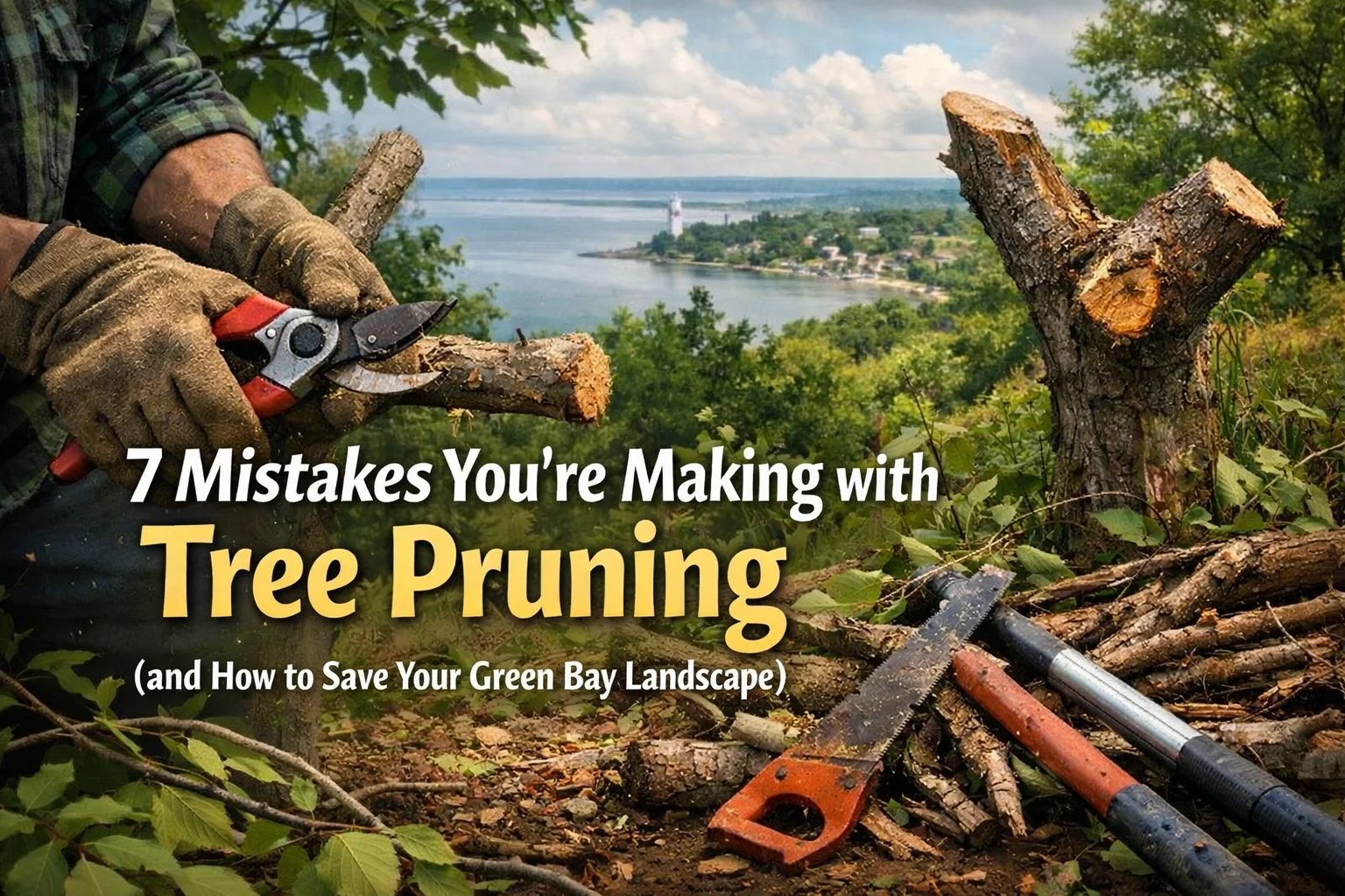 7 Mistakes You’re Making with Tree Pruning (and How to Save Your Green Bay Landscape)