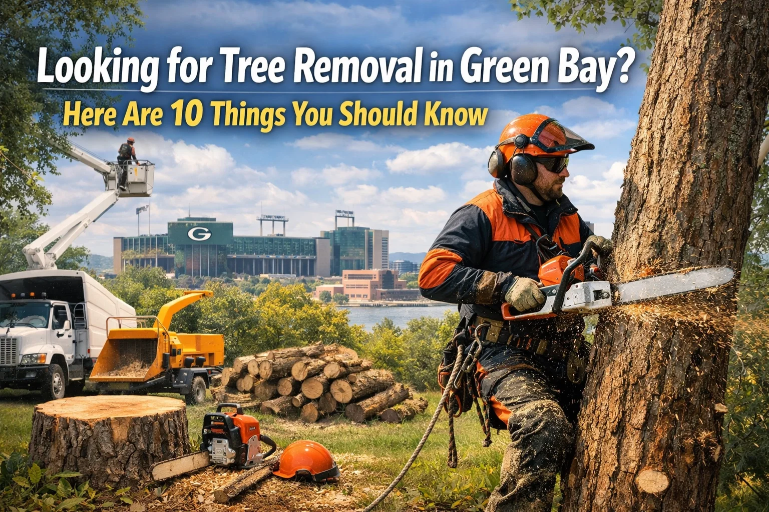 Looking for Tree Removal in Green Bay? Here Are 10 Things You Should Know