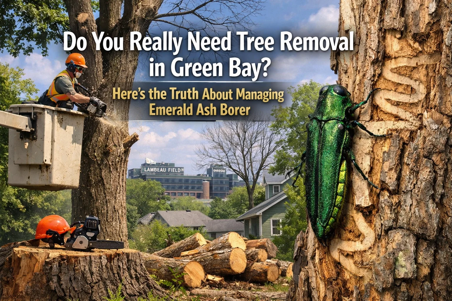 Do You Really Need Tree Removal in Green Bay? Here’s the Truth About Managing Emerald Ash Borer