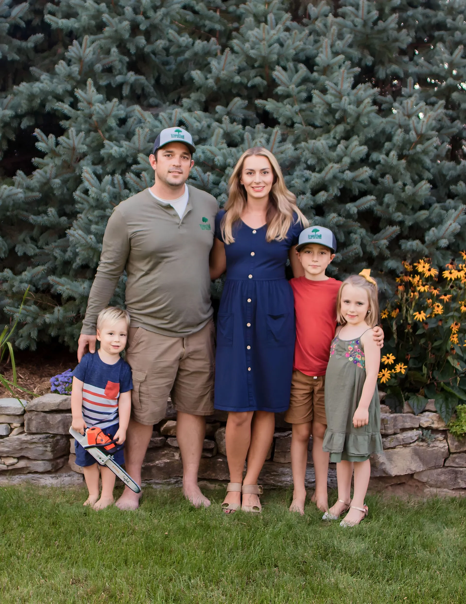 Family owned tree service. Local family business.