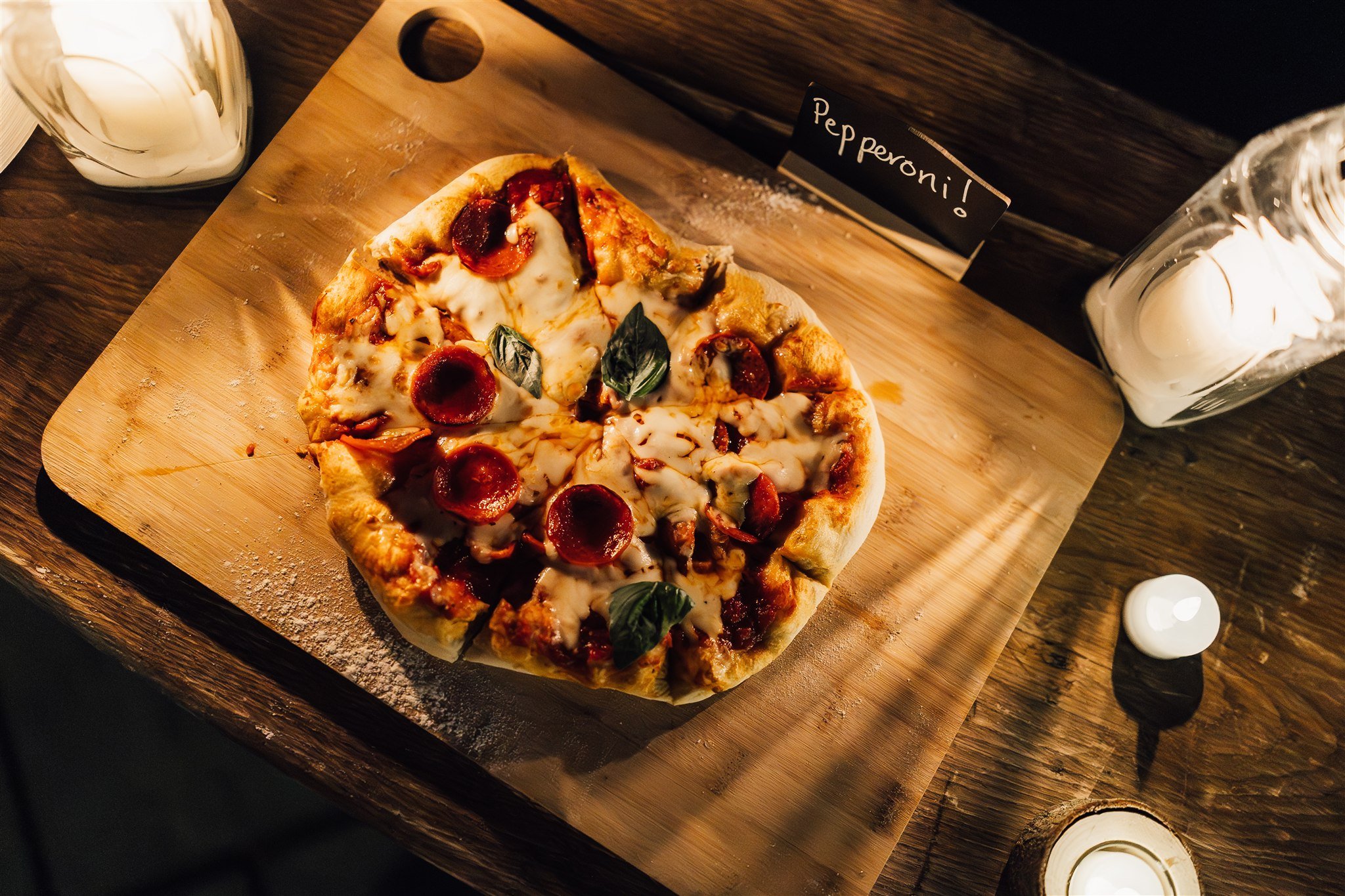 pizza at White Syke Fields