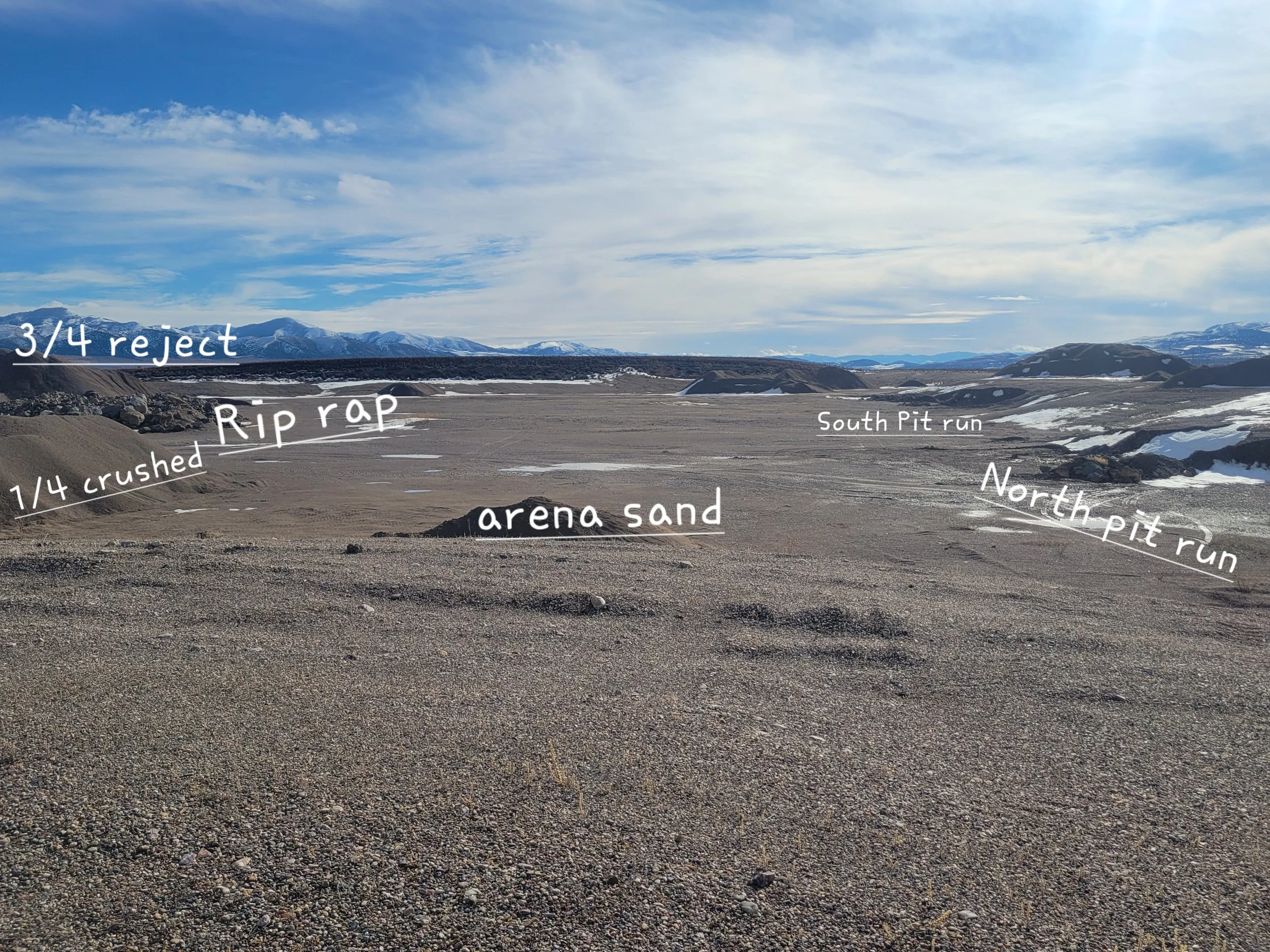 Pea Gravel/ Road Chips