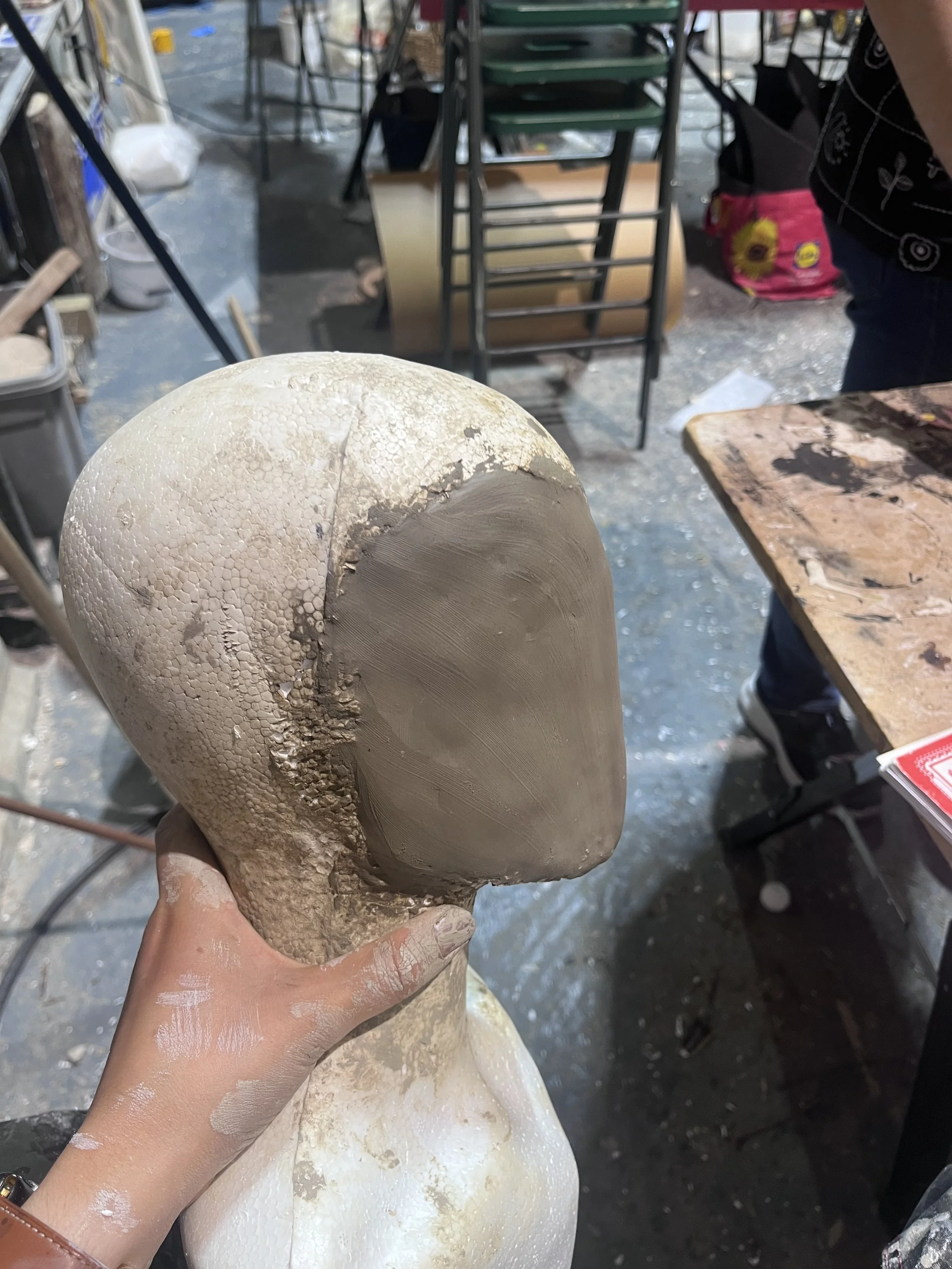 Sculpting the face