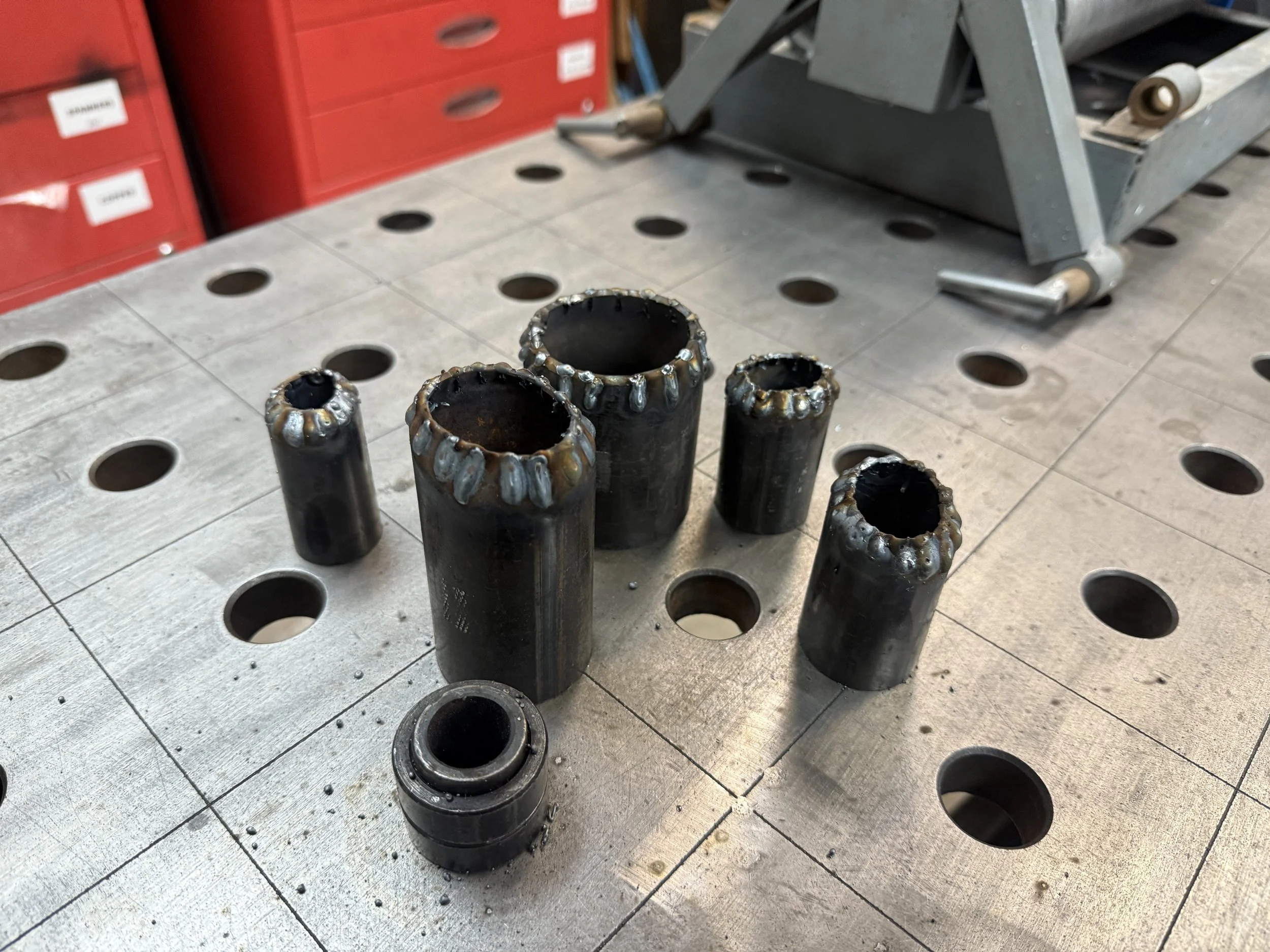 Forming the vertebrae