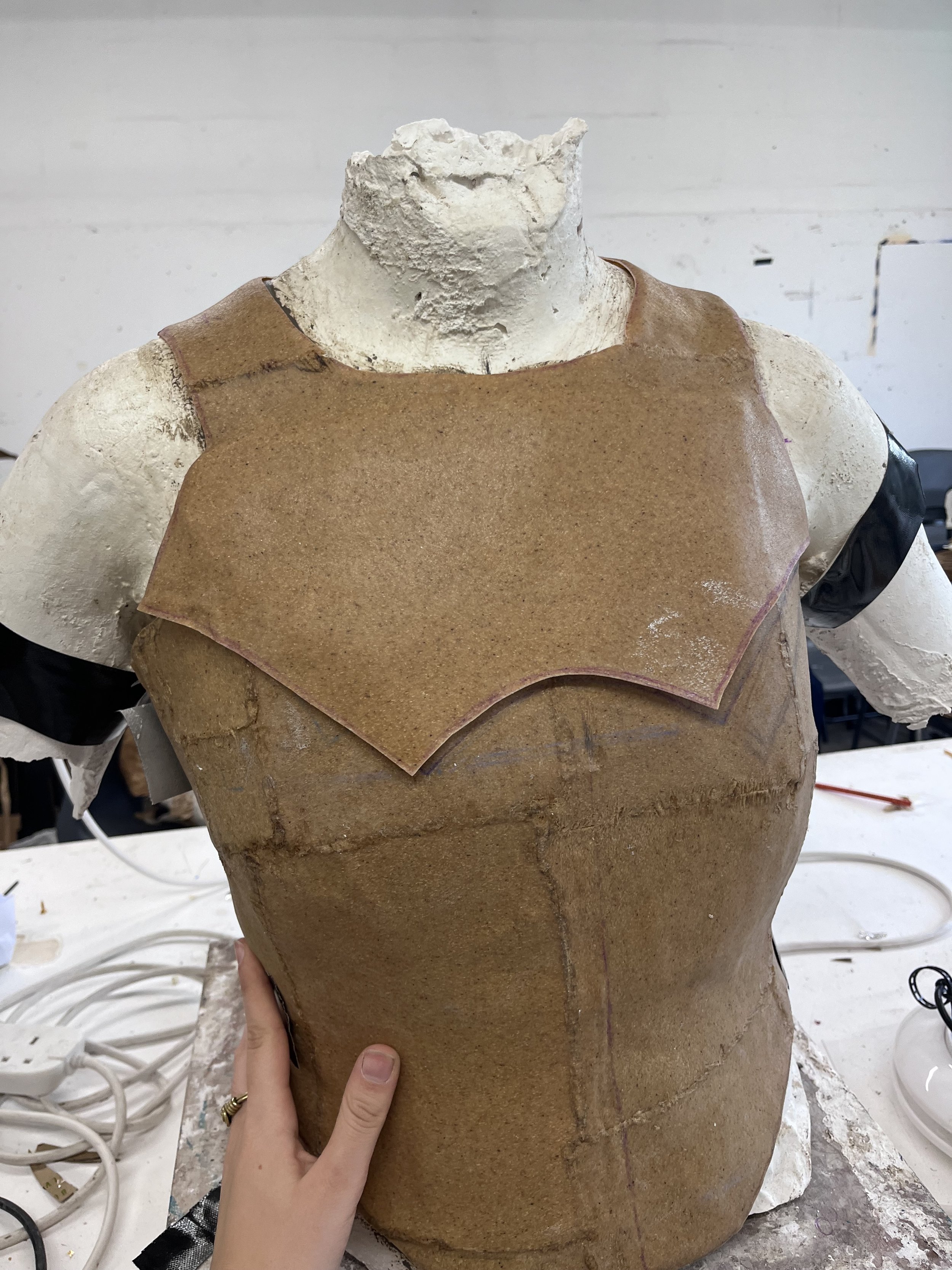 Worbla shaping