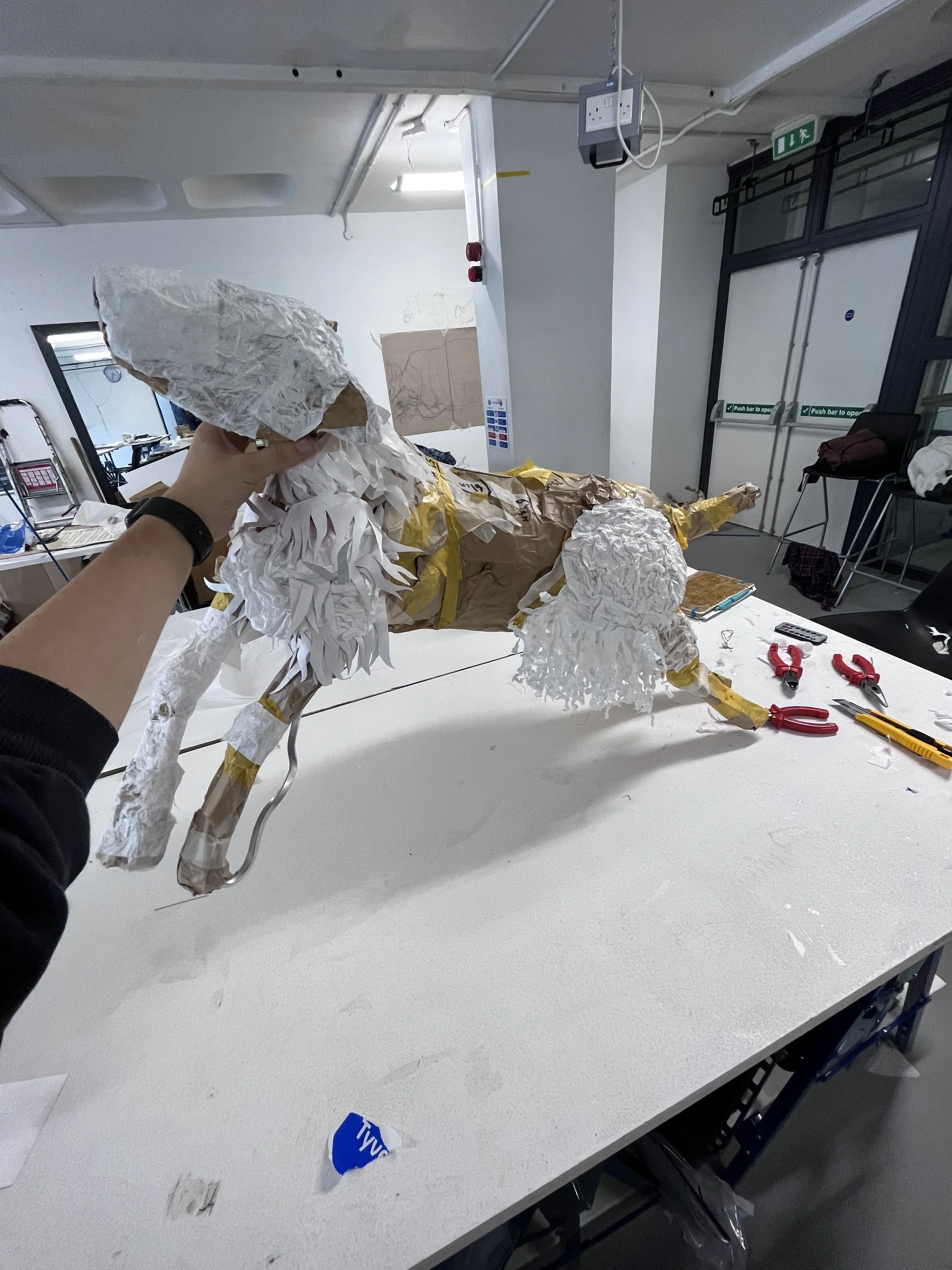 Maquette and tests