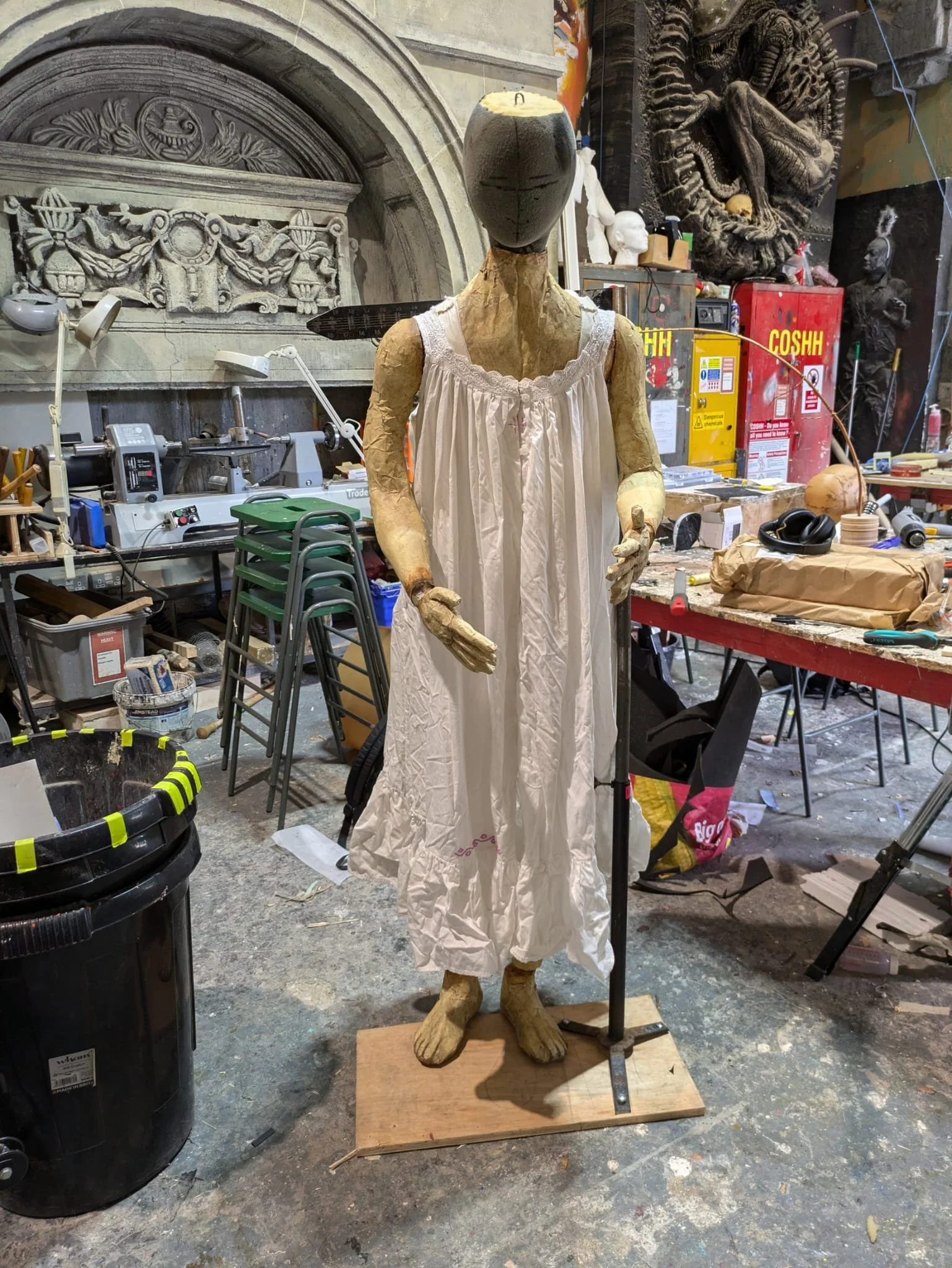 Ageing the mannequin