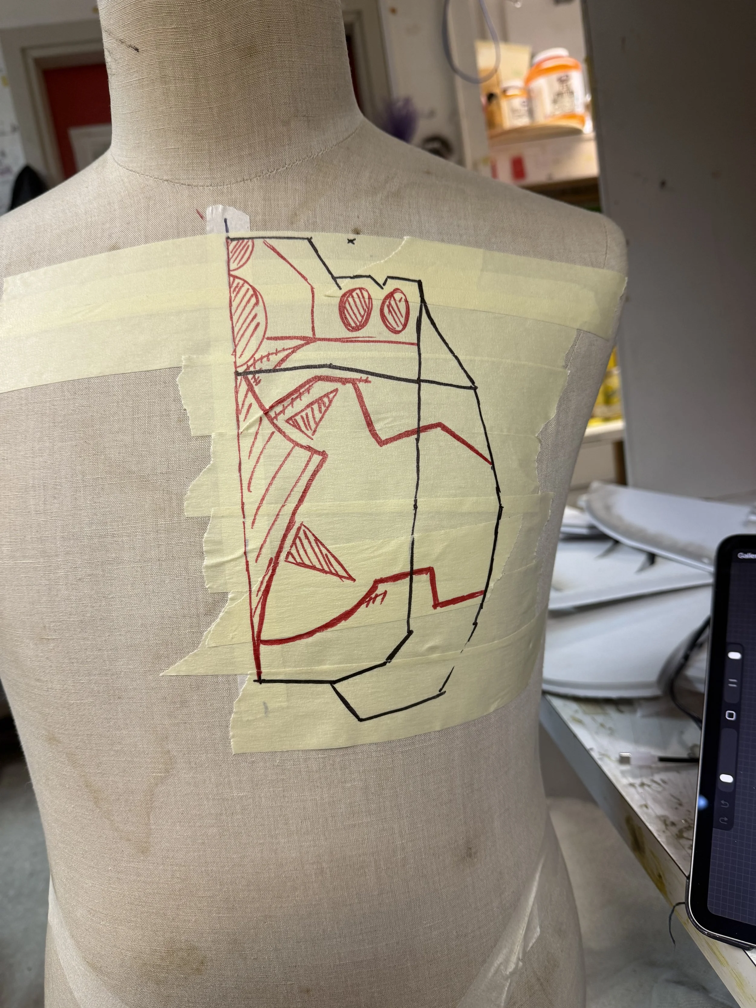 Pattern drafting