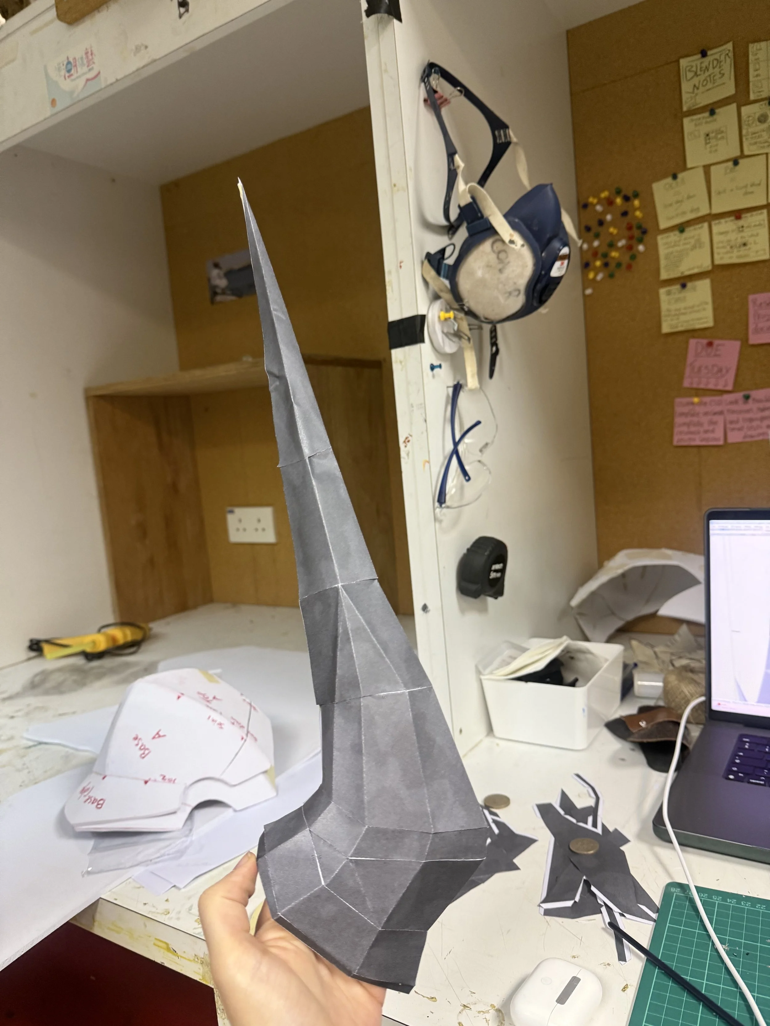 Patterning the mask