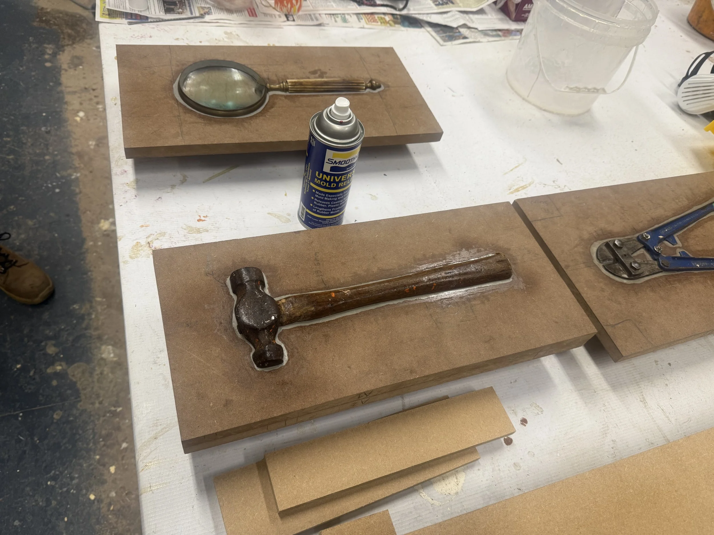 Creating the mould
