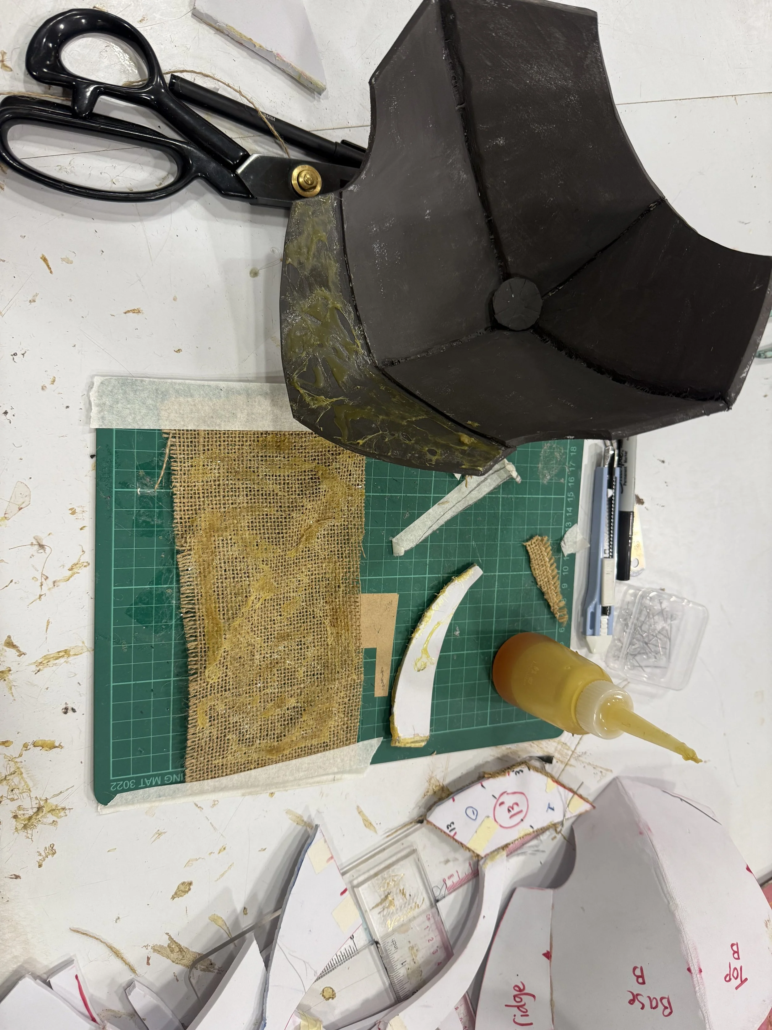 Attaching fabric 