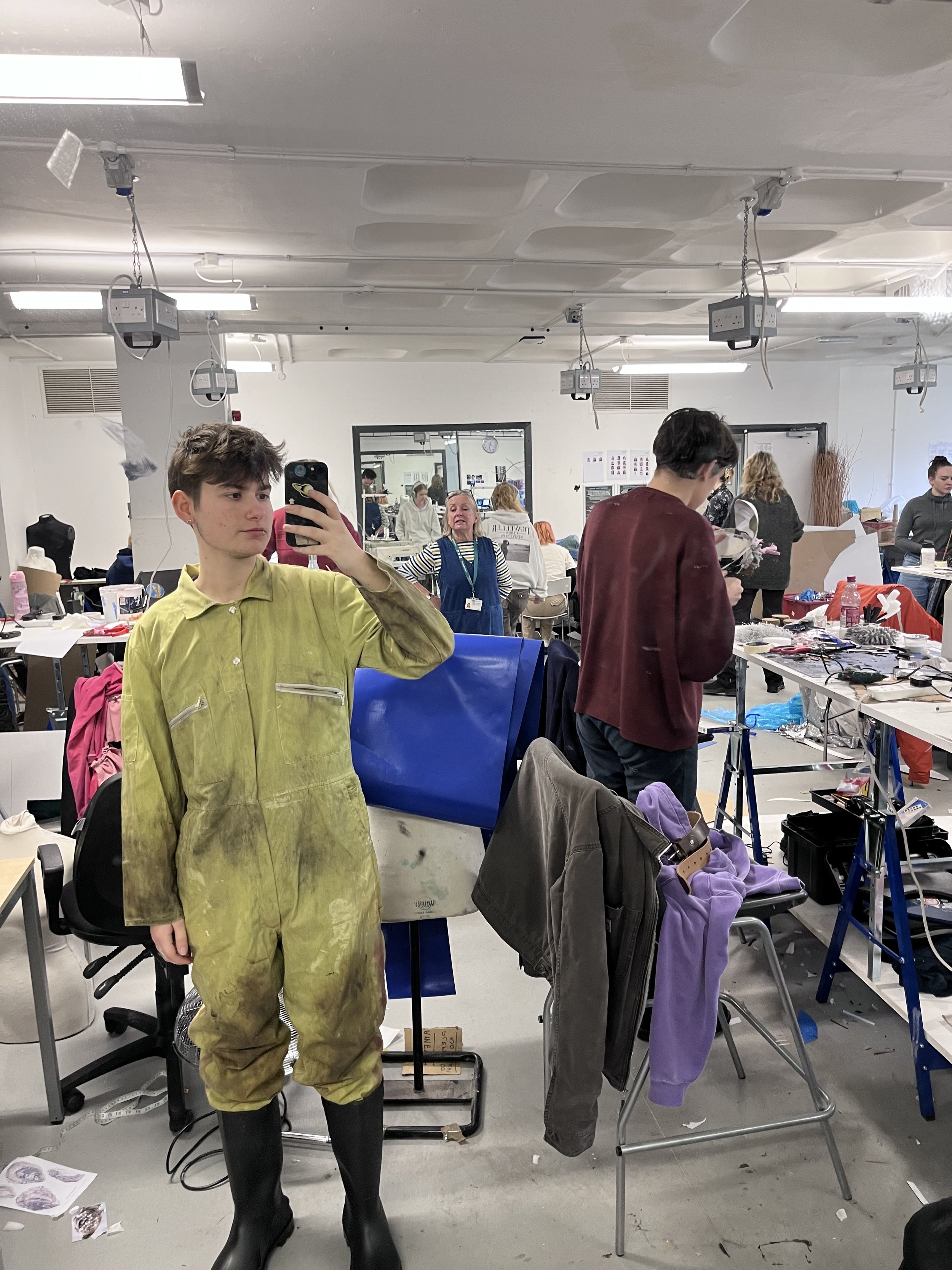 Tailoring the boiler suit