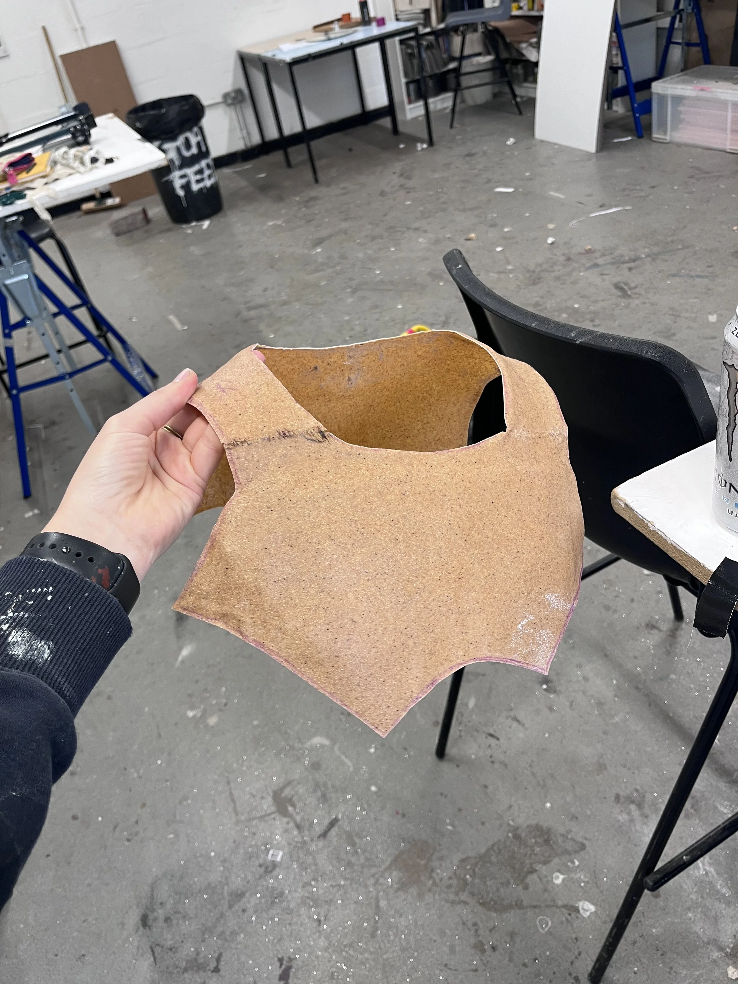 Worbla shaping