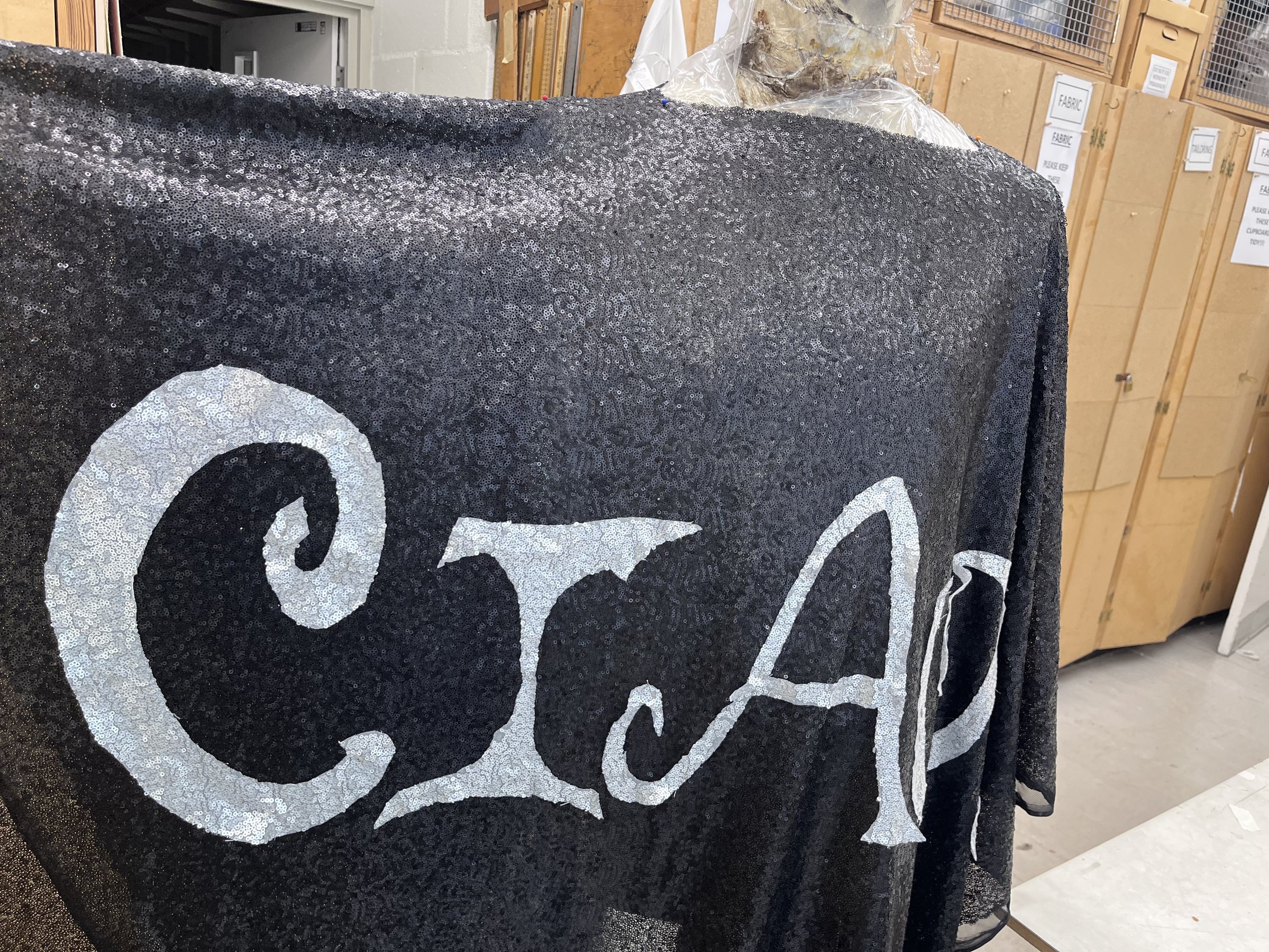 cape appliqué