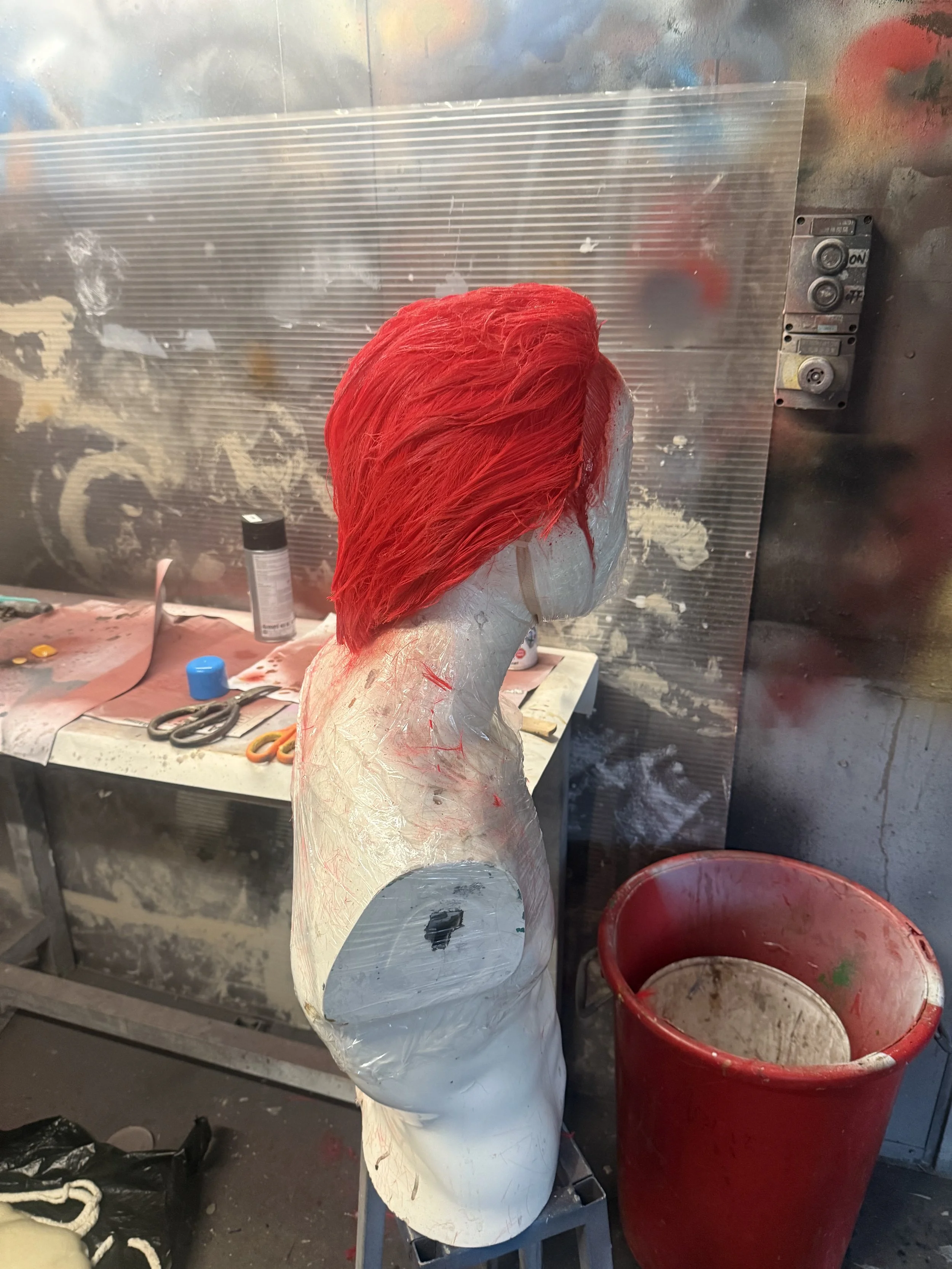 Wig styling
