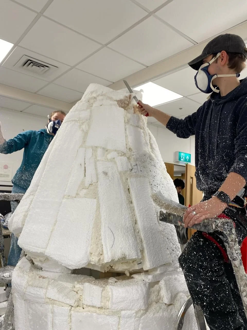 Carving the shape