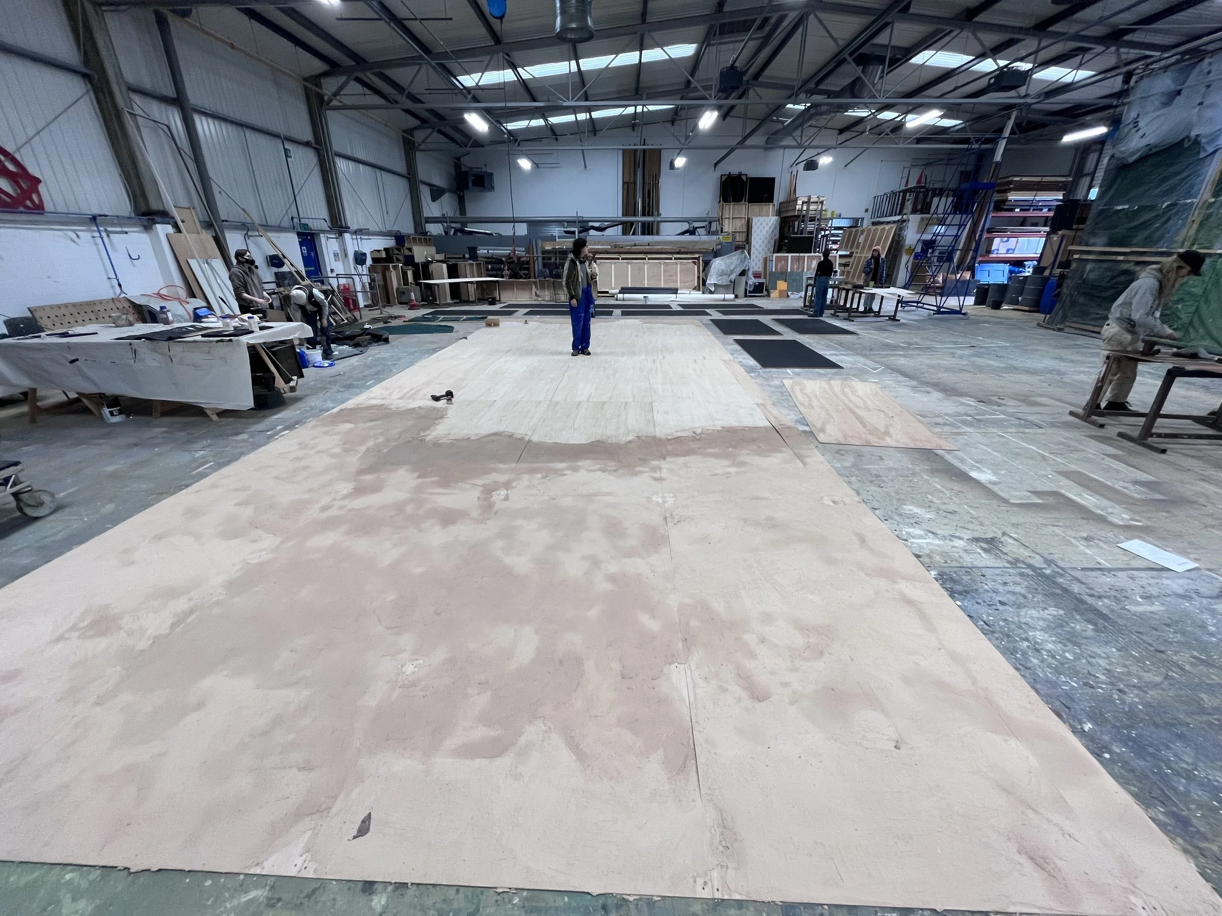 Plaster texturing