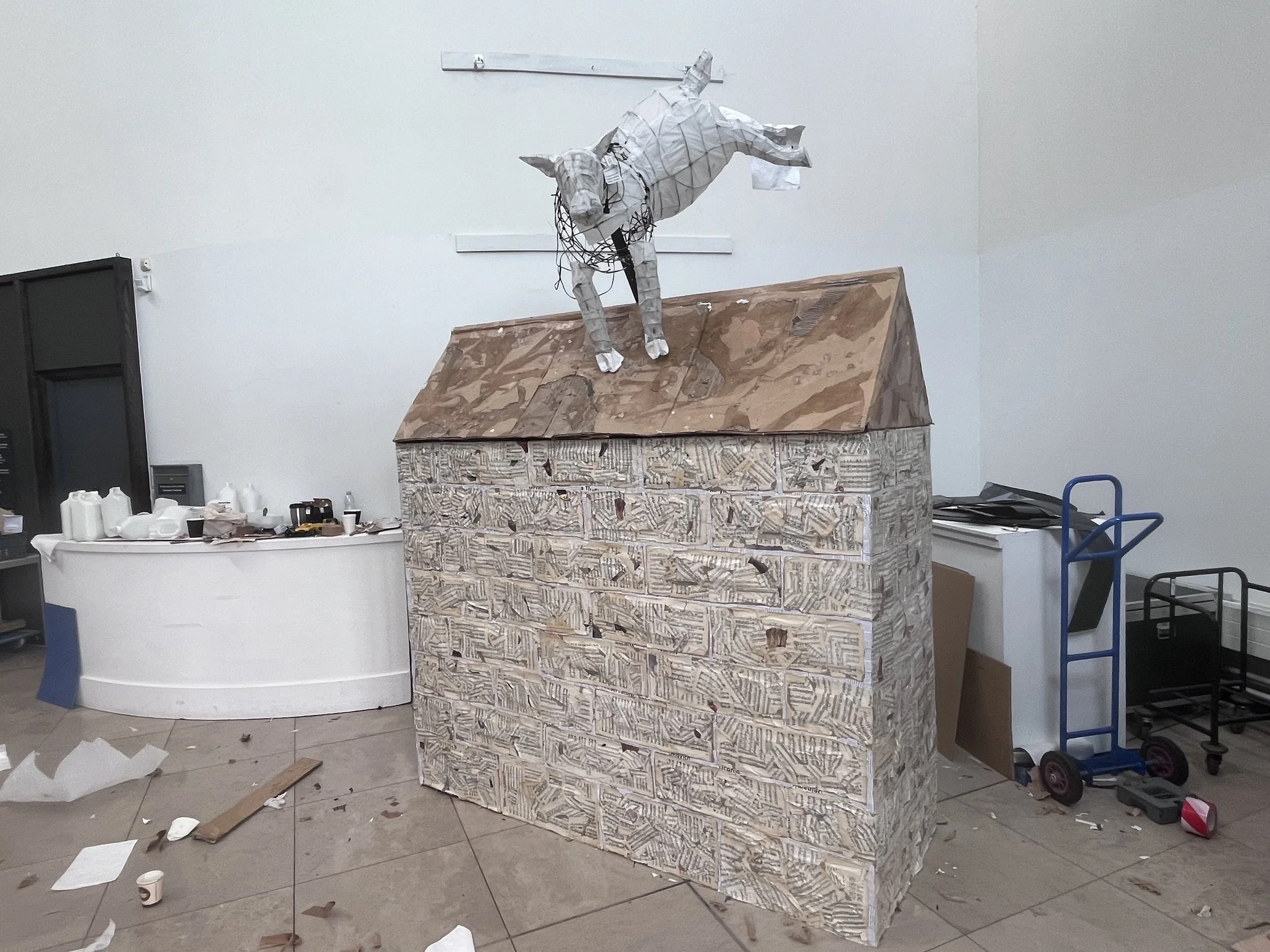 Mounting the sheep