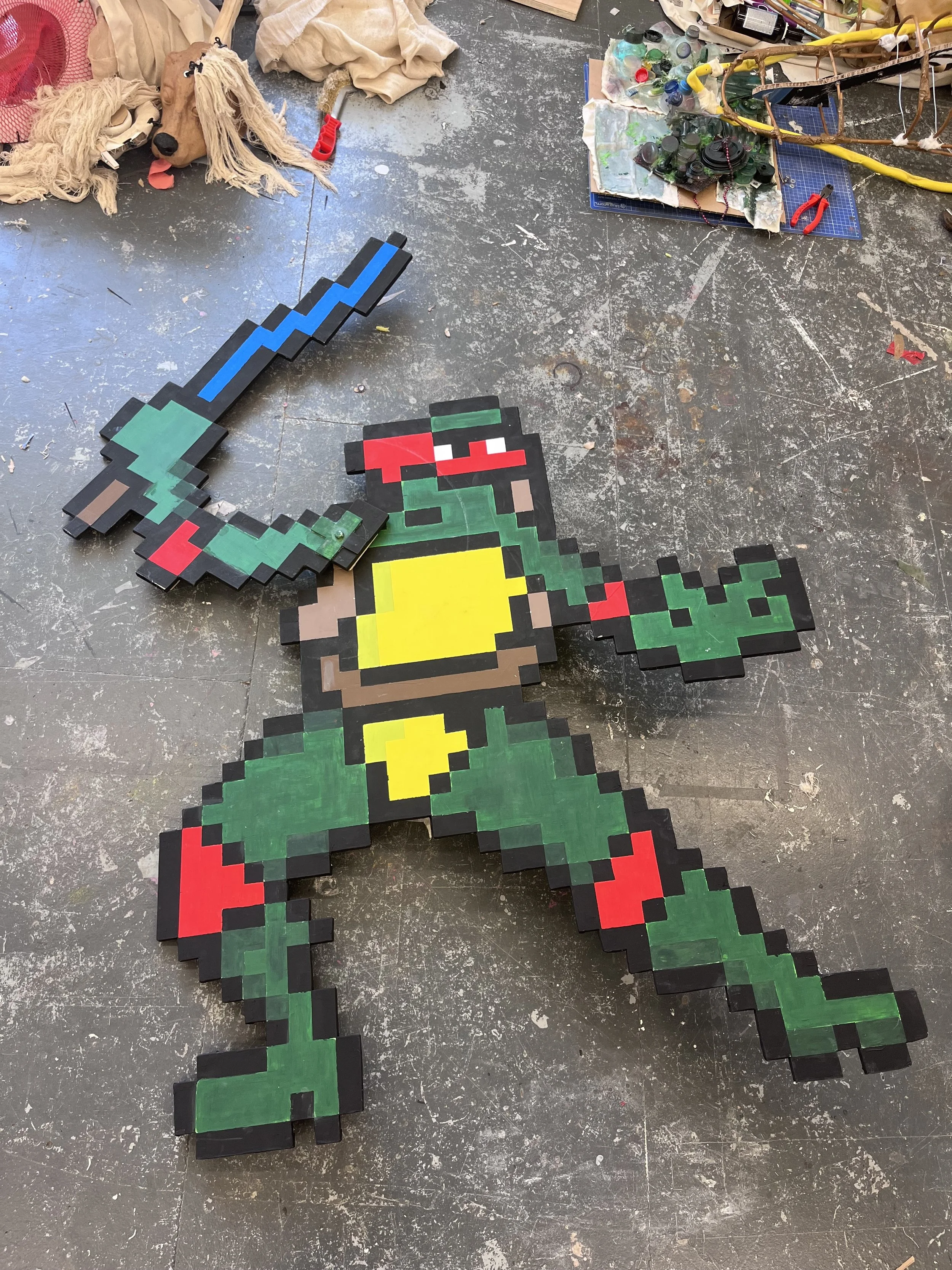 Finishing and testing