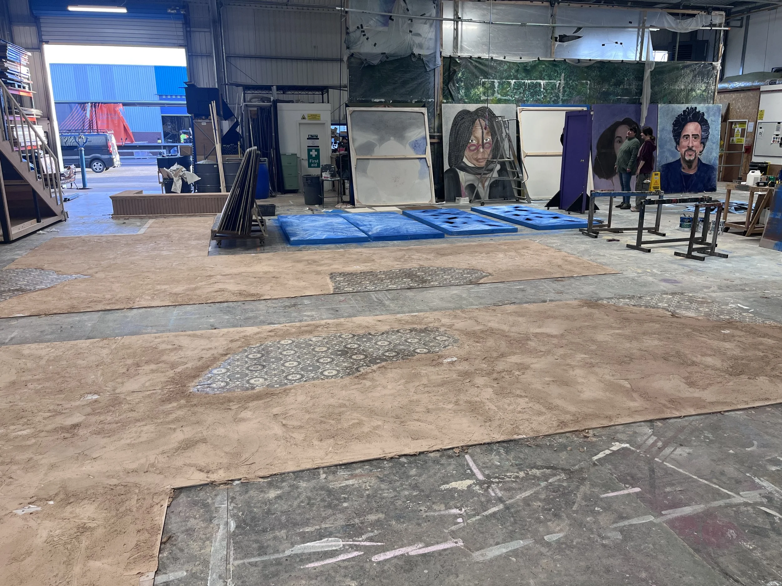 Plaster texturing