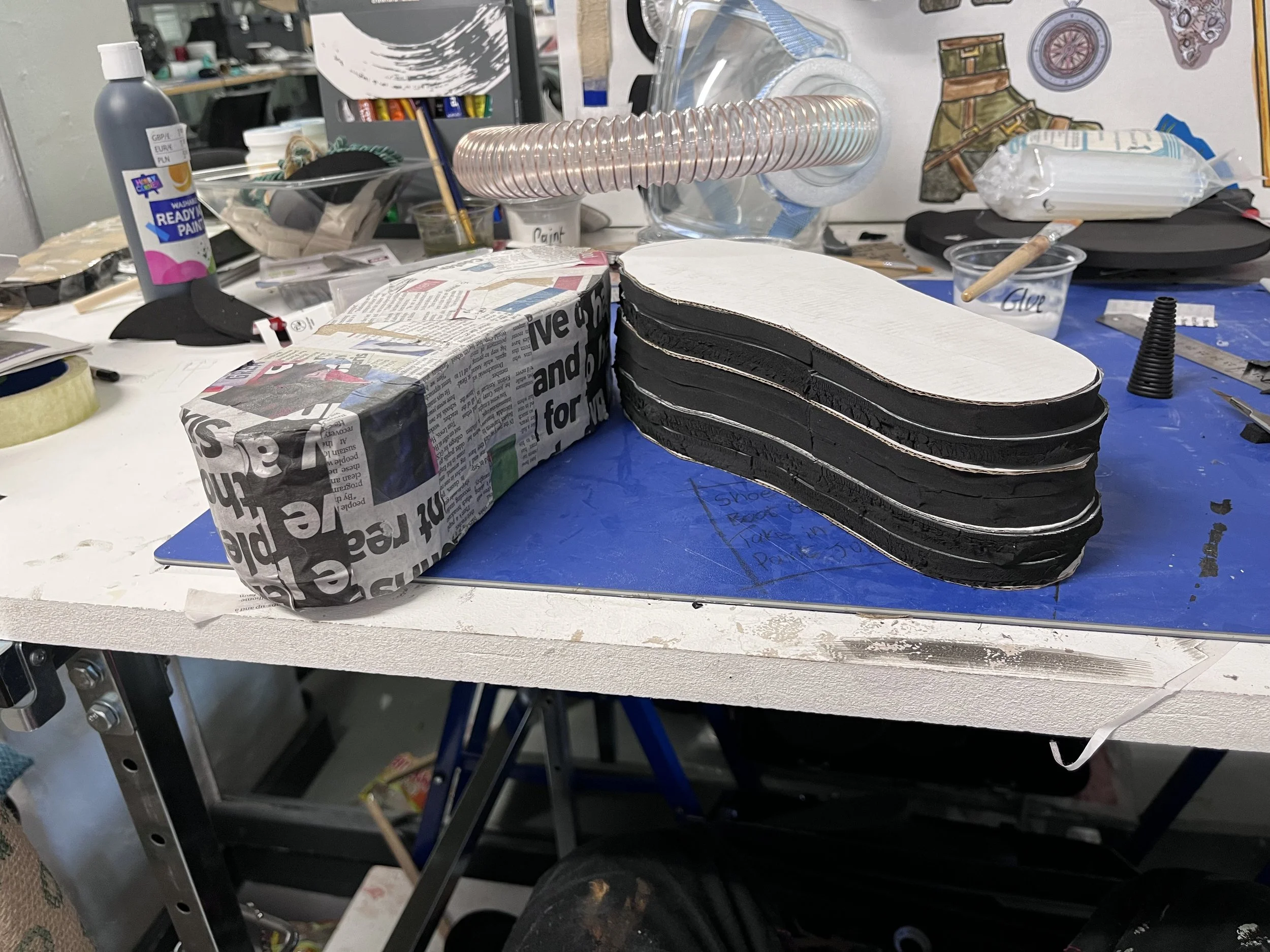 Base of the boots