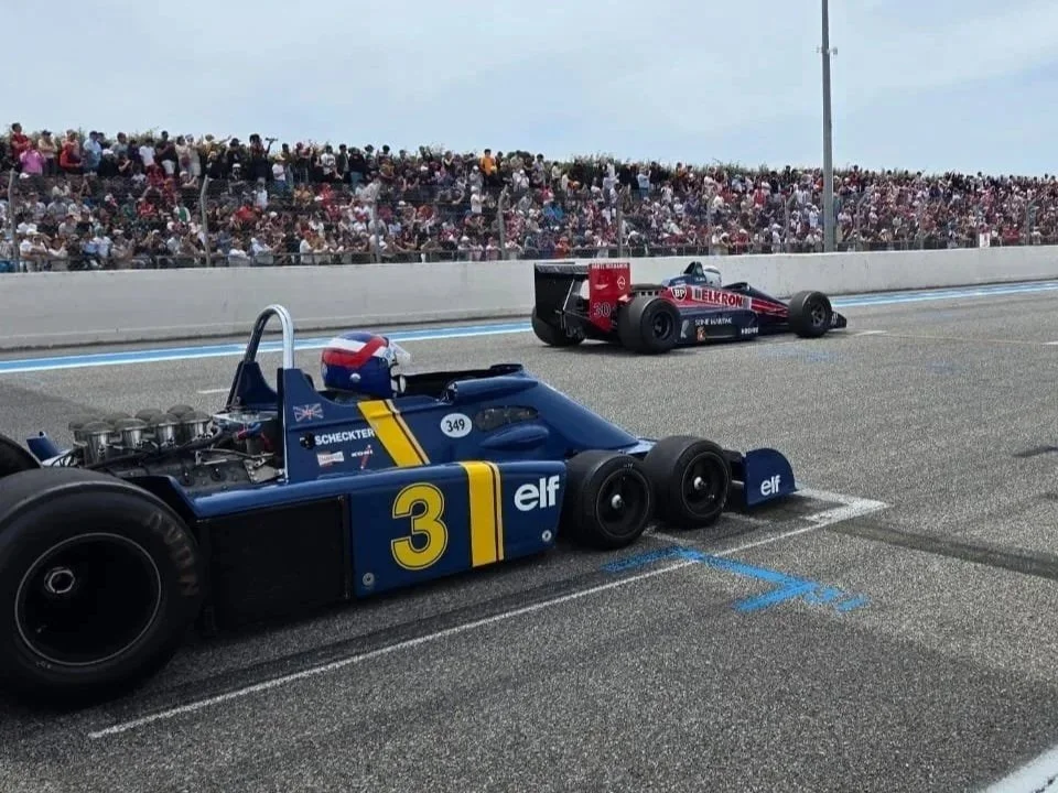 Loïc Depailler takes the wheel as the P34 returns to Paul Ricard