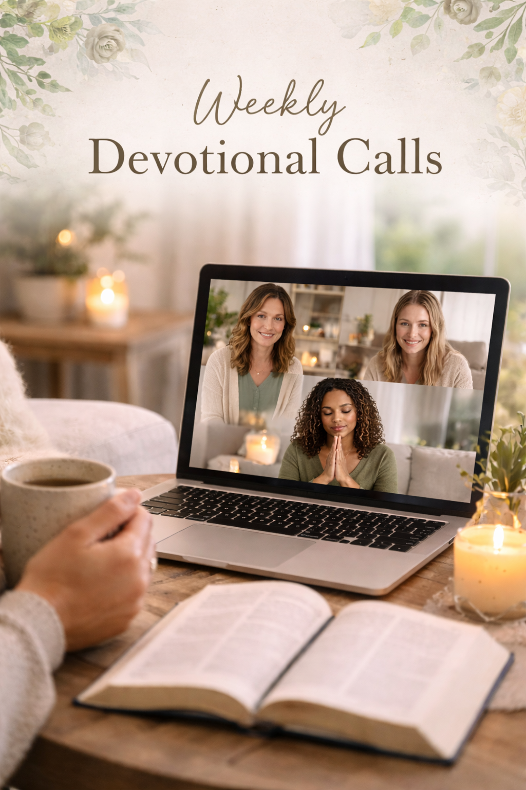 Monthly Devotional Zoom Calls for Women