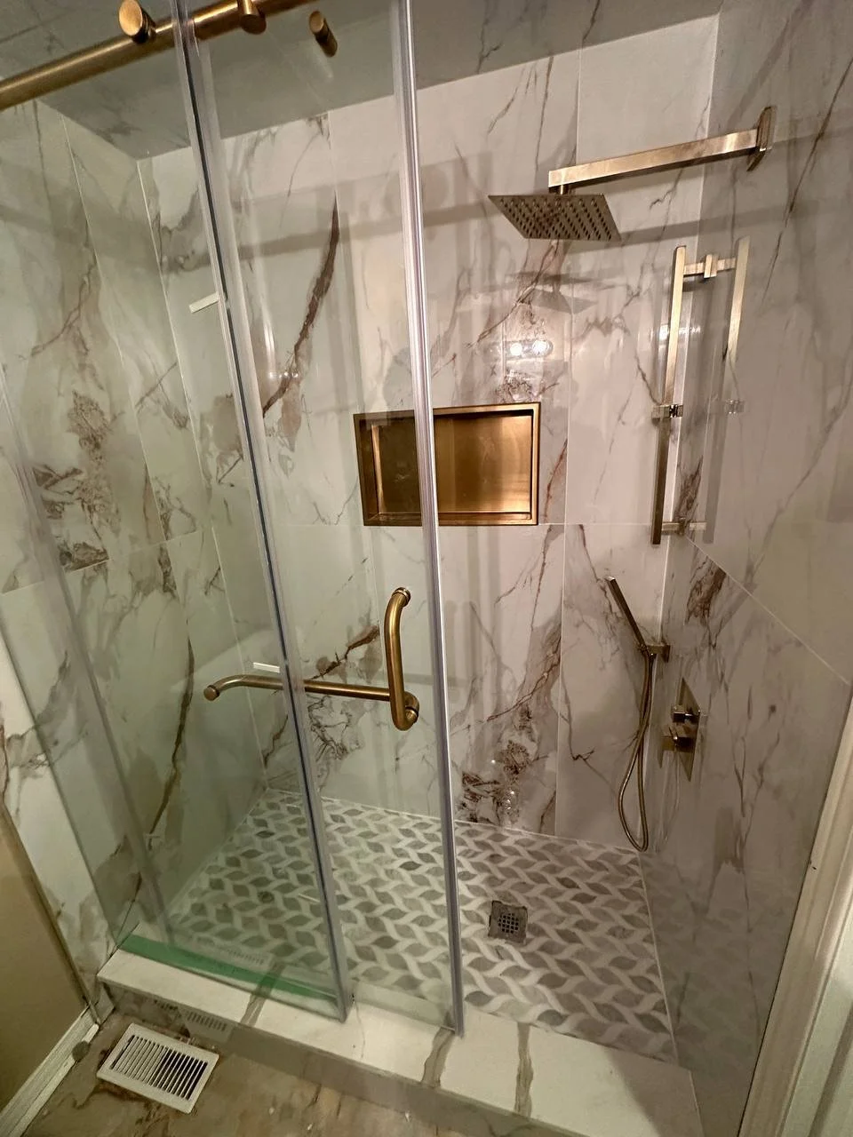 Modern Shower Remodel - Ajax, ON