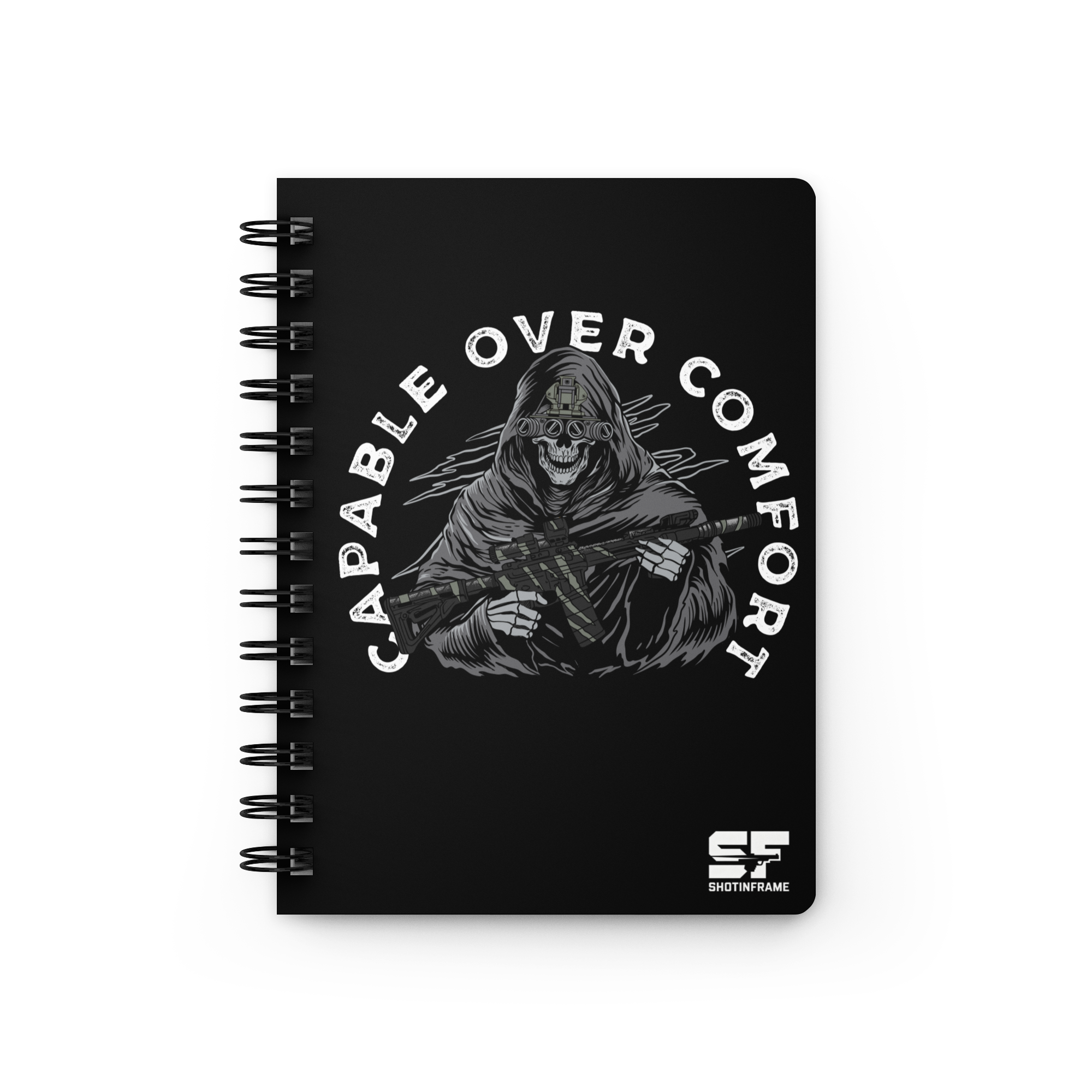 Capable Over Comfort Gym Journal