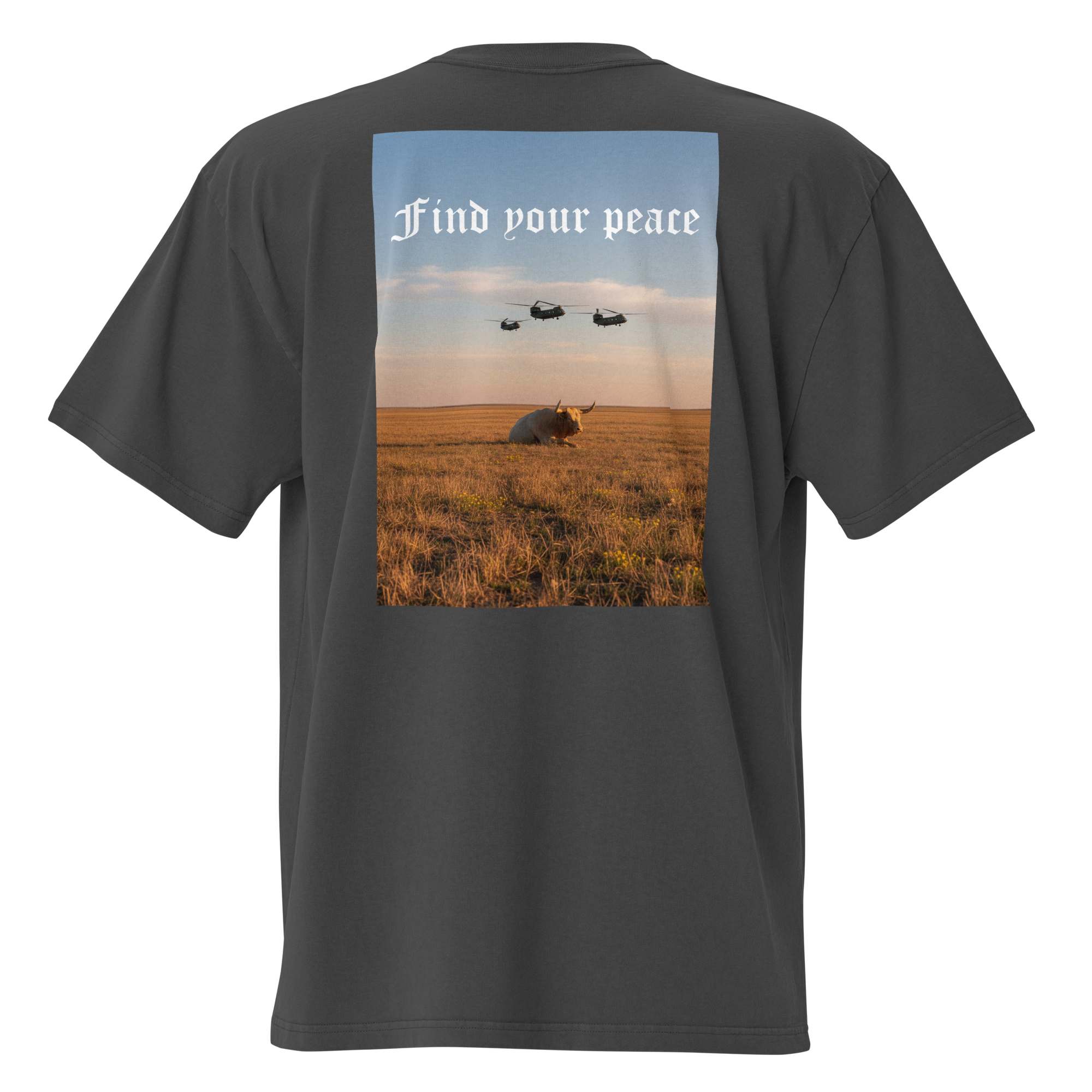 Find Your Peace Oversized Shirt