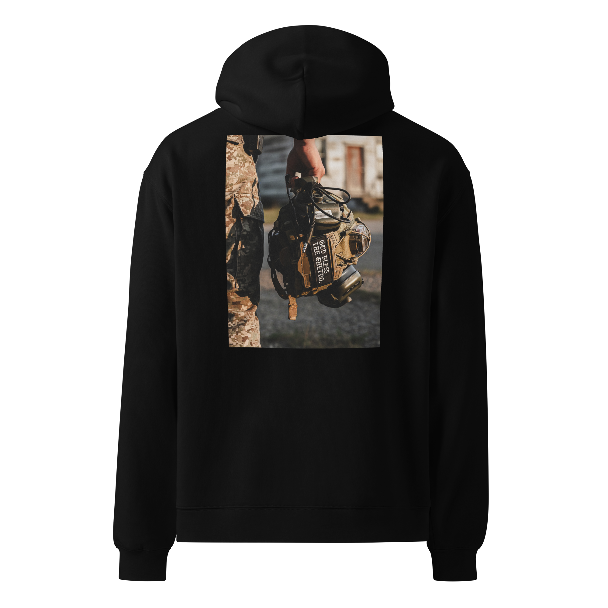 God Bless The Ghetto Oversized Hoodie