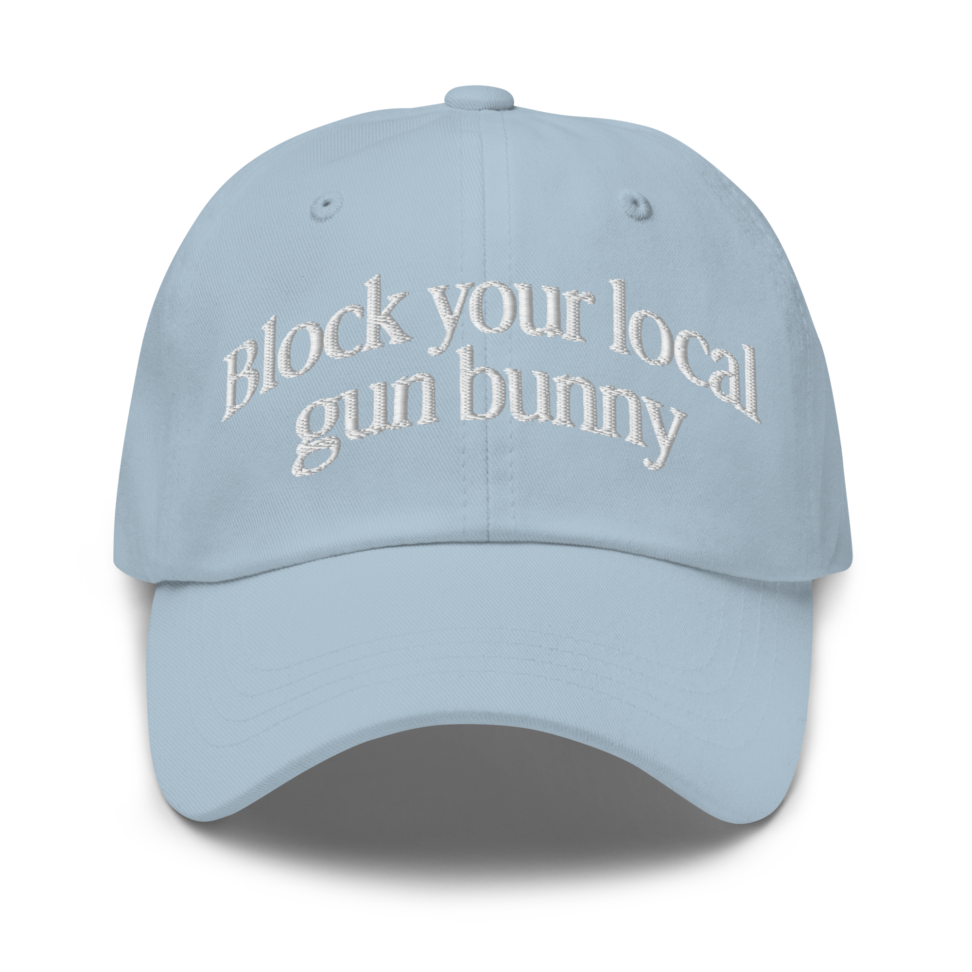 Block Your Local Gun Bunny Dad Hat